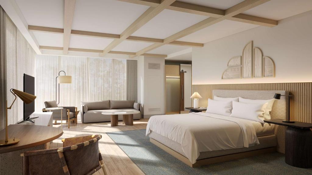 OPEN PLAN, JUNIOR SUITE, KING BED