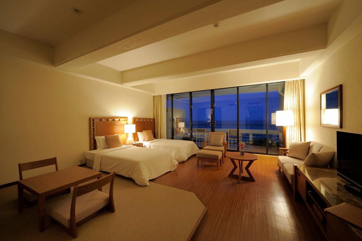 Semi Room, Luxury, 2 Semi Double Beds, Mountain View