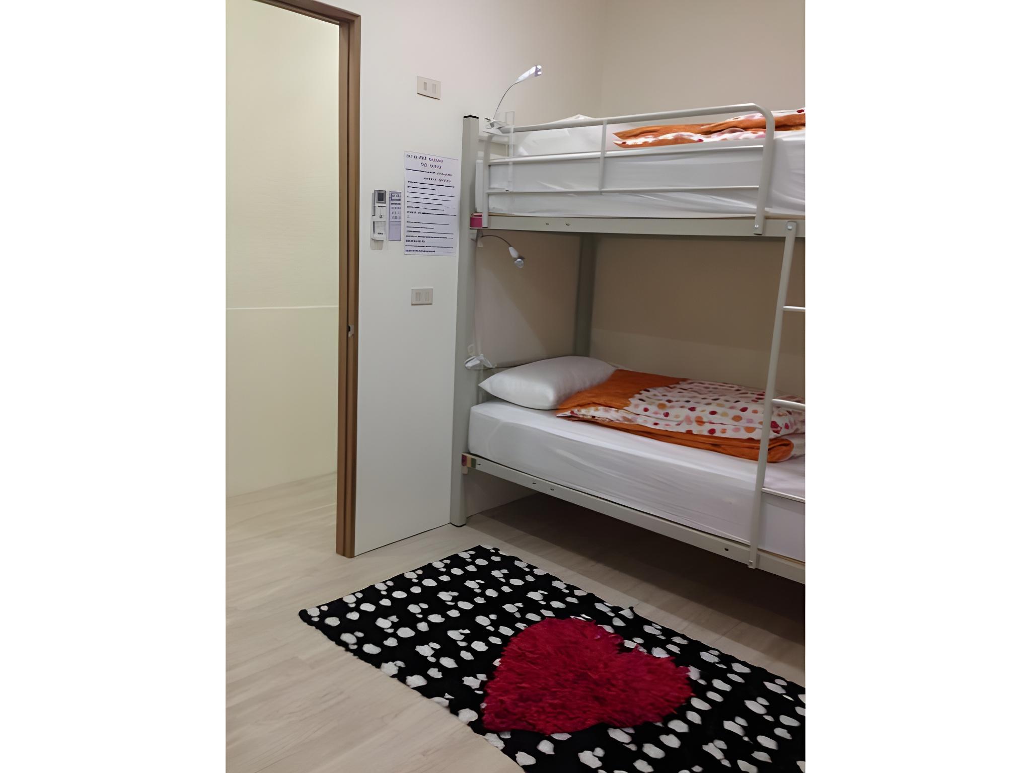 Room, Bunk Bed, Shared Bathroom