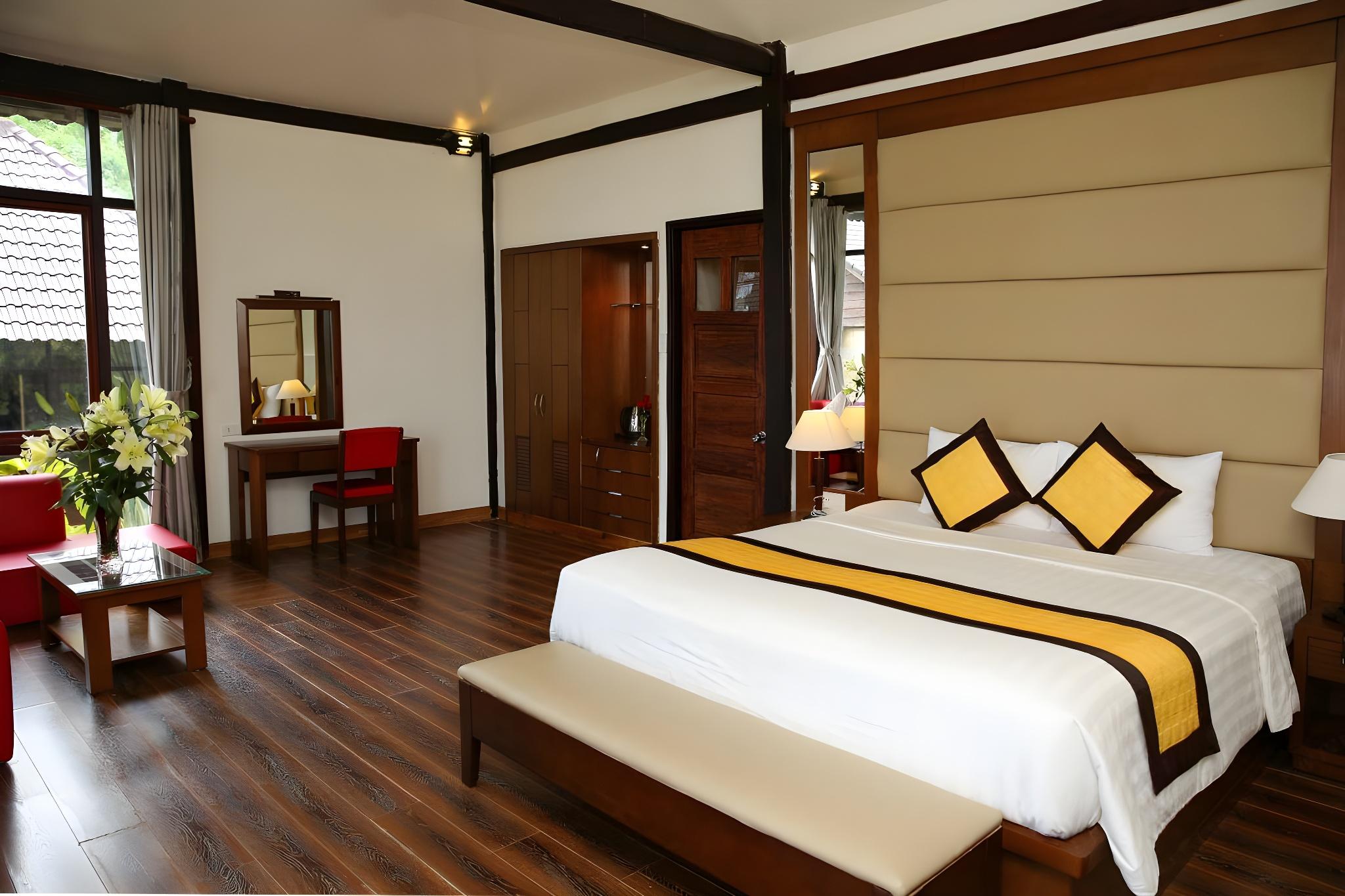 غرفة سوبيريور بإطلالة على الحديقة، Arcadia Phu Quoc Resort 2/3