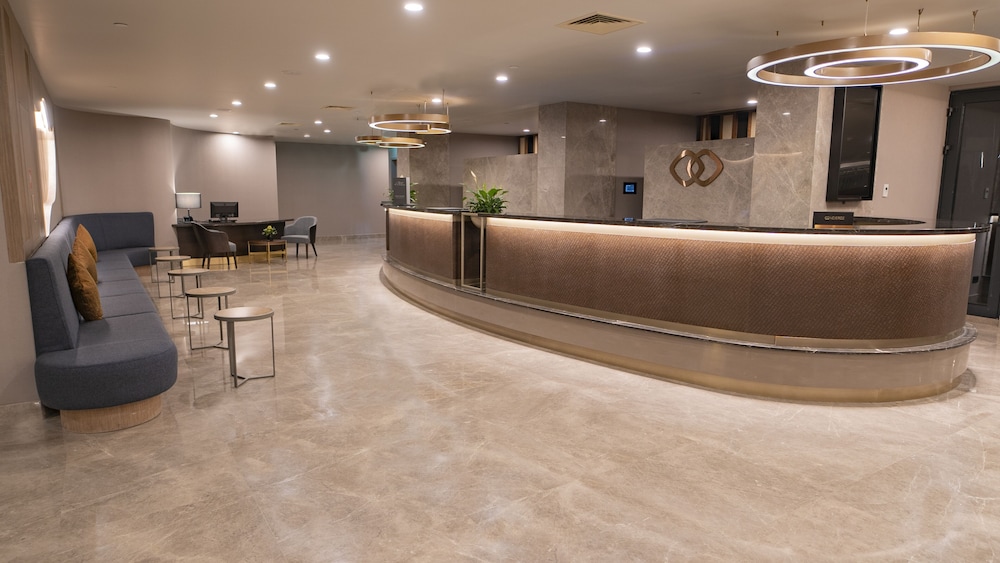 Lobby at Sofitel Istanbul Taksim Hotel, ISTANBUL