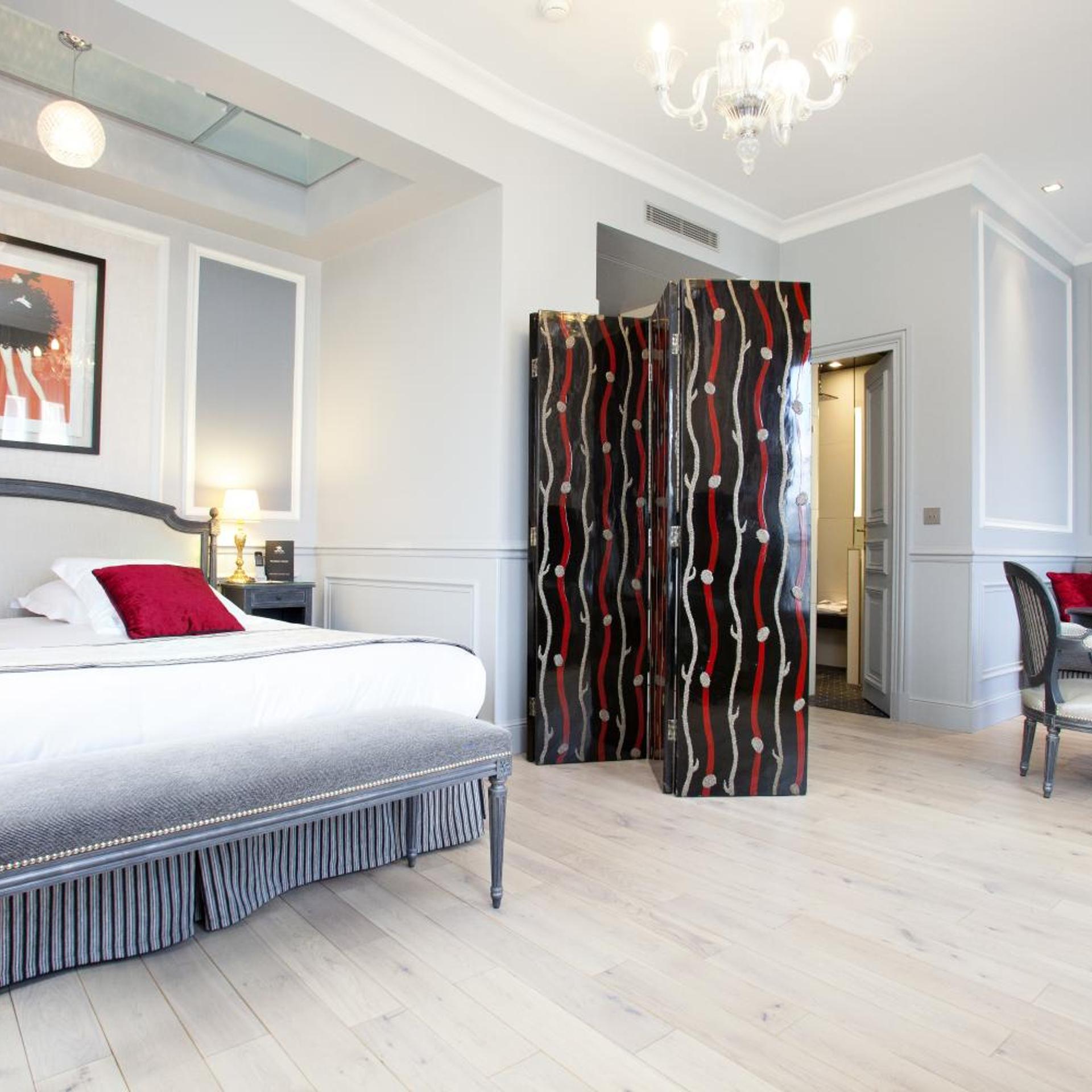 جناح بريستيج مع أريكة، Maison Albar Hotel Paris Champs Elysees 8/10