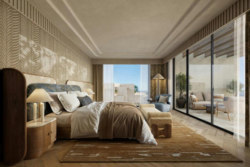 Suite, King Bed, Sea View, Sofa, Private Pool, Balcony