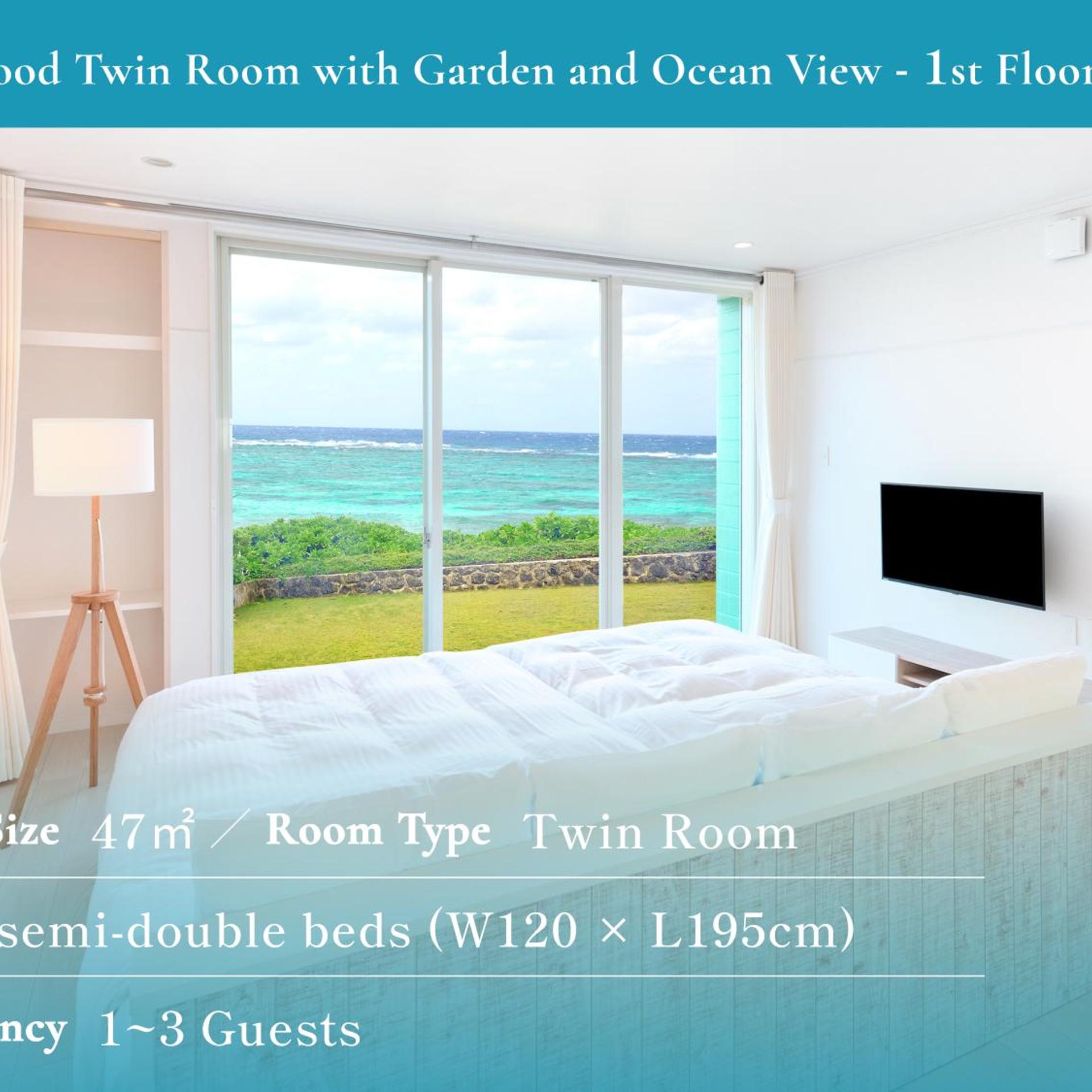 Hollywood, Twin Beds, Garden and Ocean View