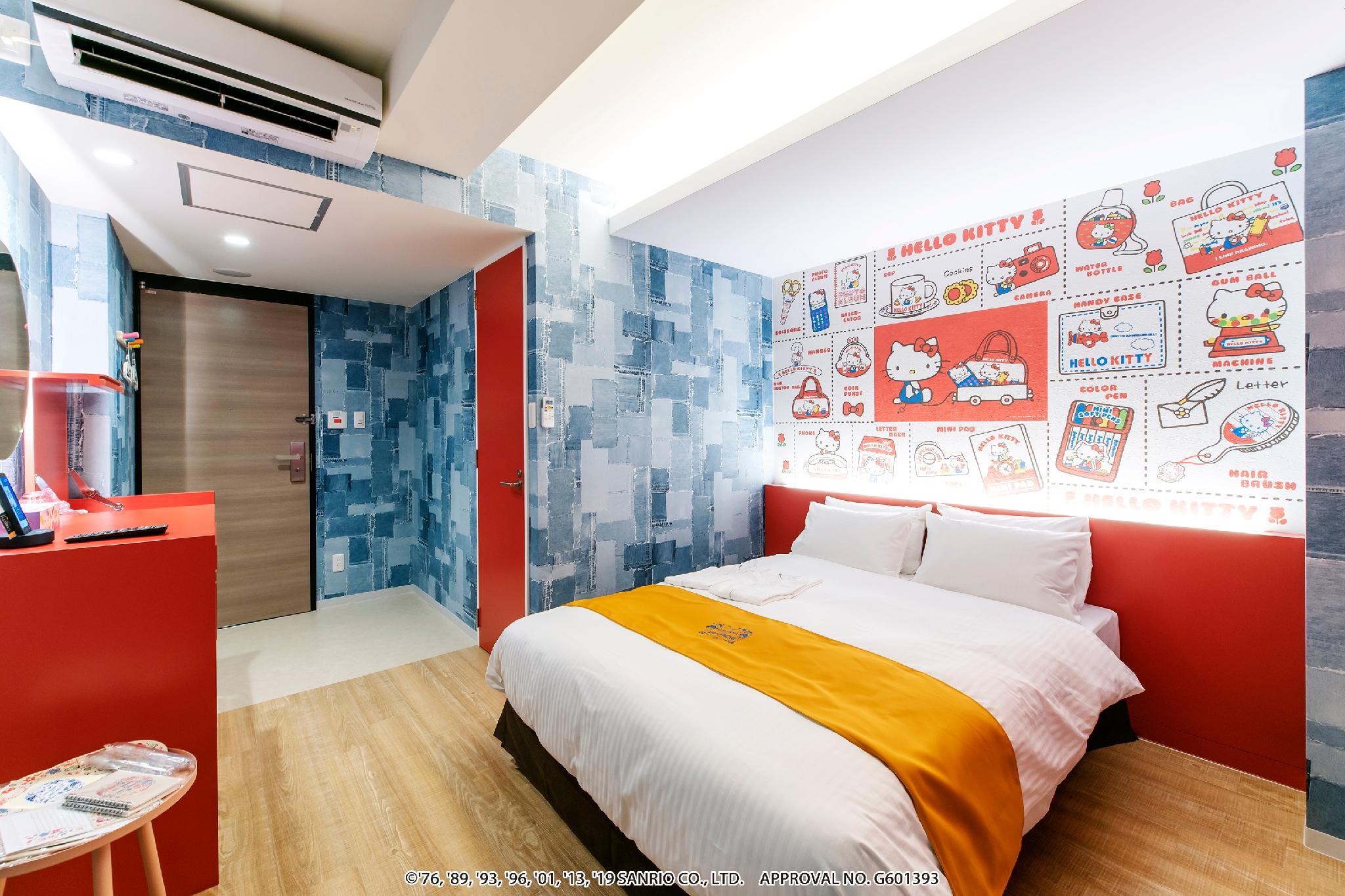 Hello Kitty, Theme, Standard, Double Bed
