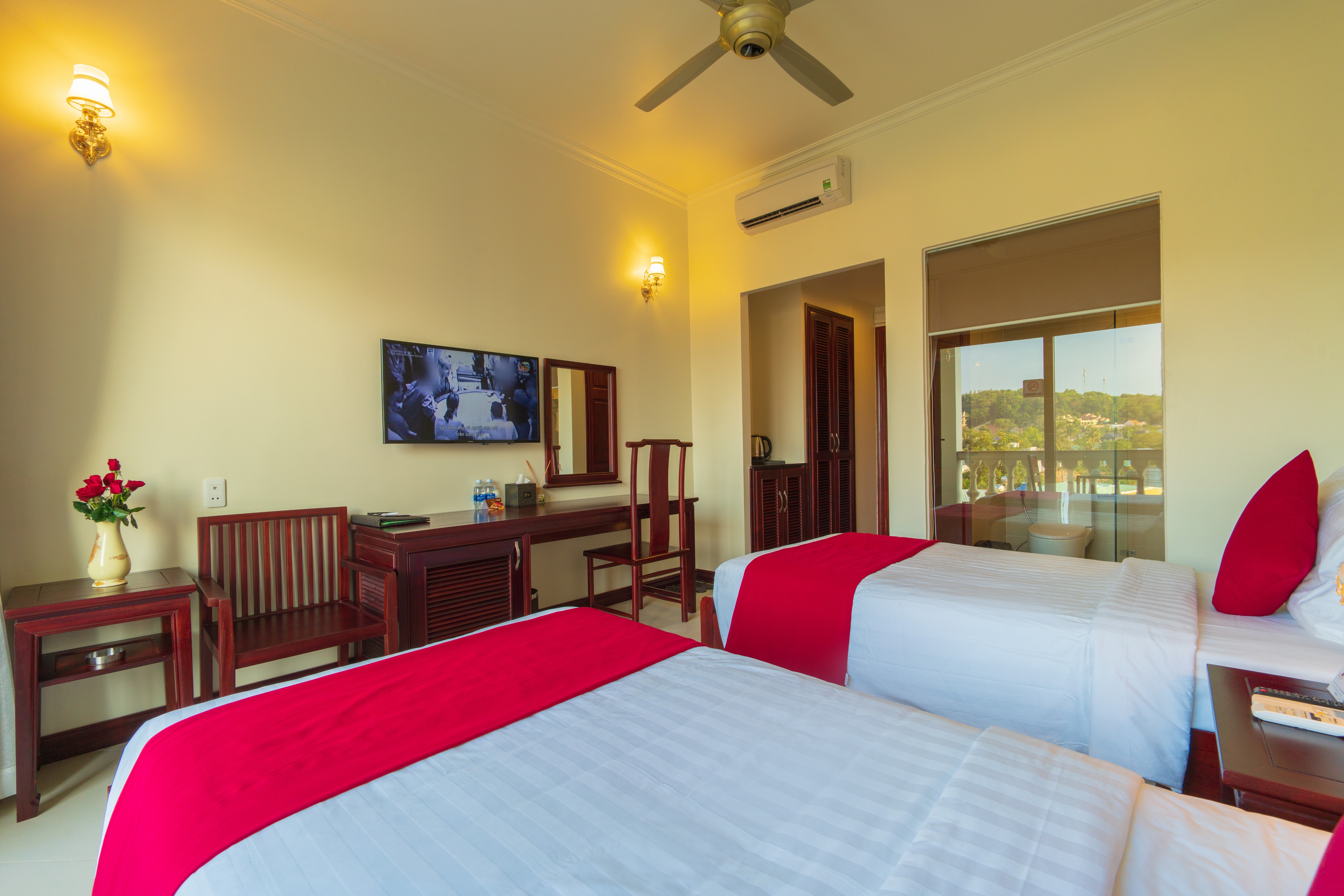 غرفة بريميوم بسرير مزدوج، Praha Hotel Phu Quoc 7/7