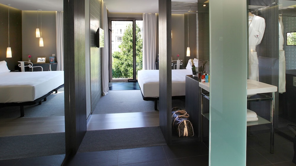غرفة بريميوم بسريرين منفصلين بغرفة نوم واحدة، TWO Hotel Barcelona by Axel - Adults Only 10/10