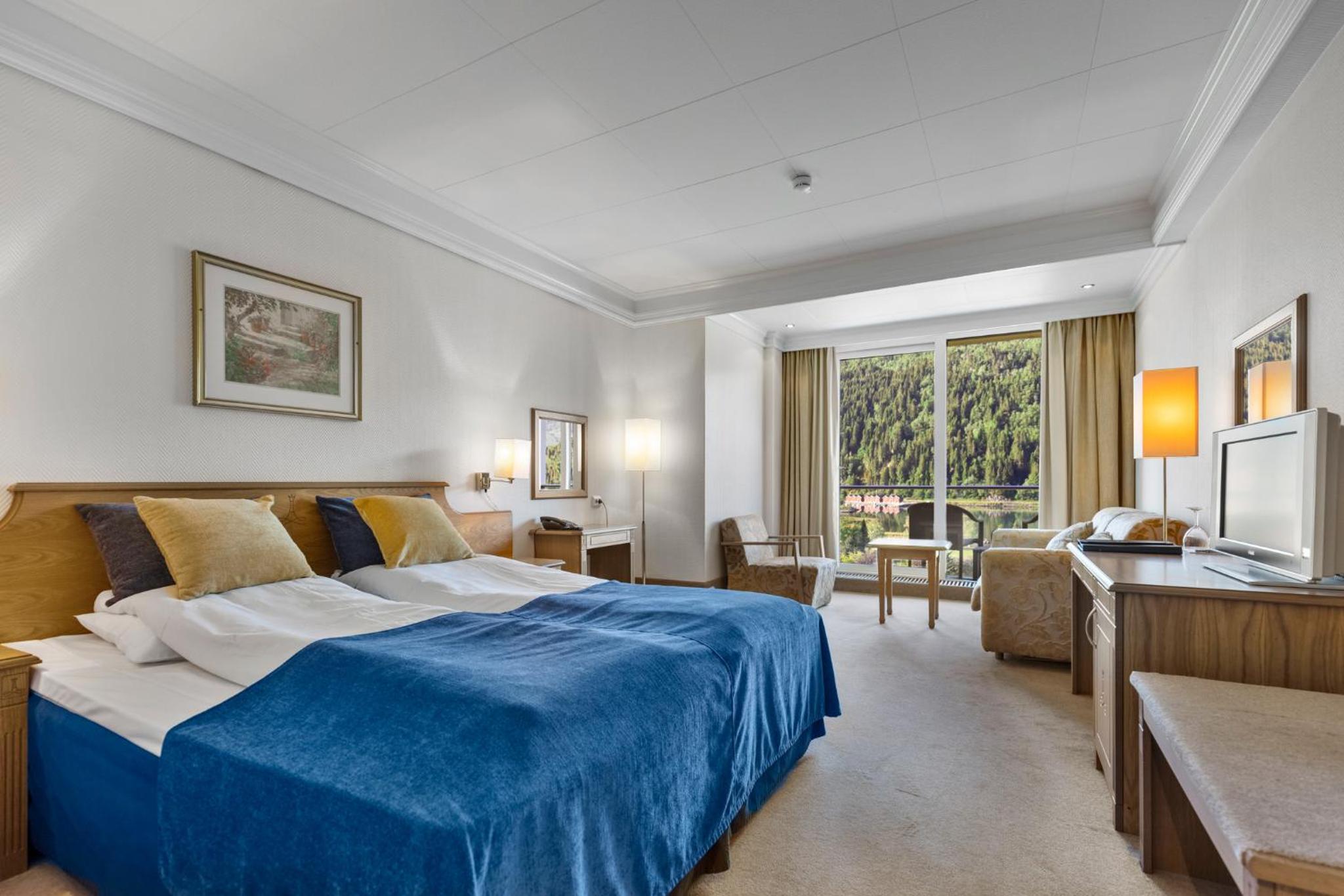 Superior, Double Bed, Fjord View, Balcony