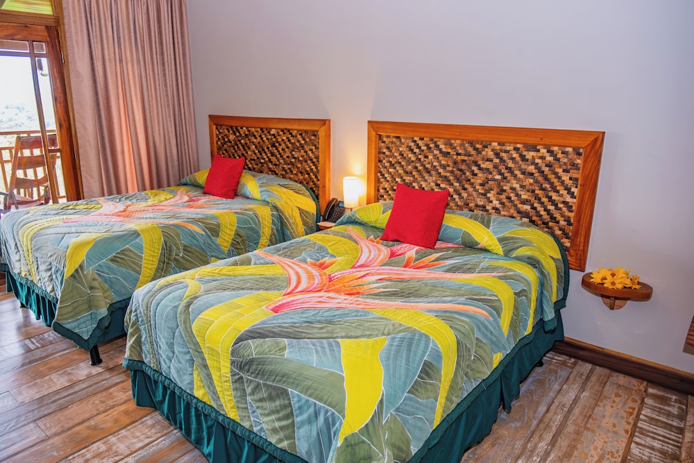 Arena, Standard, 2 Double Beds, Volcano View