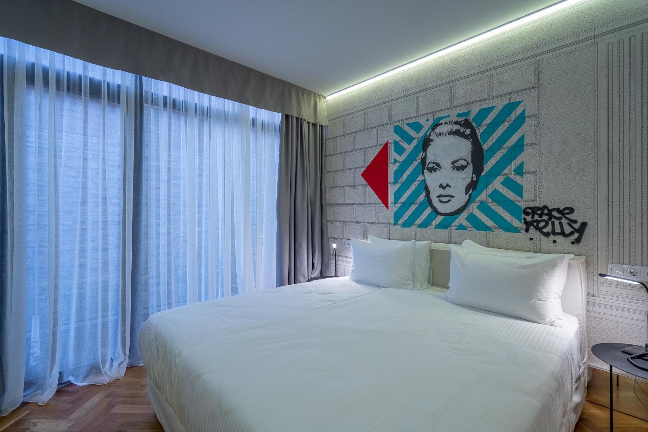 غرفة قياسية بسرير مزدوج، Platforma Design Hotel 10/10