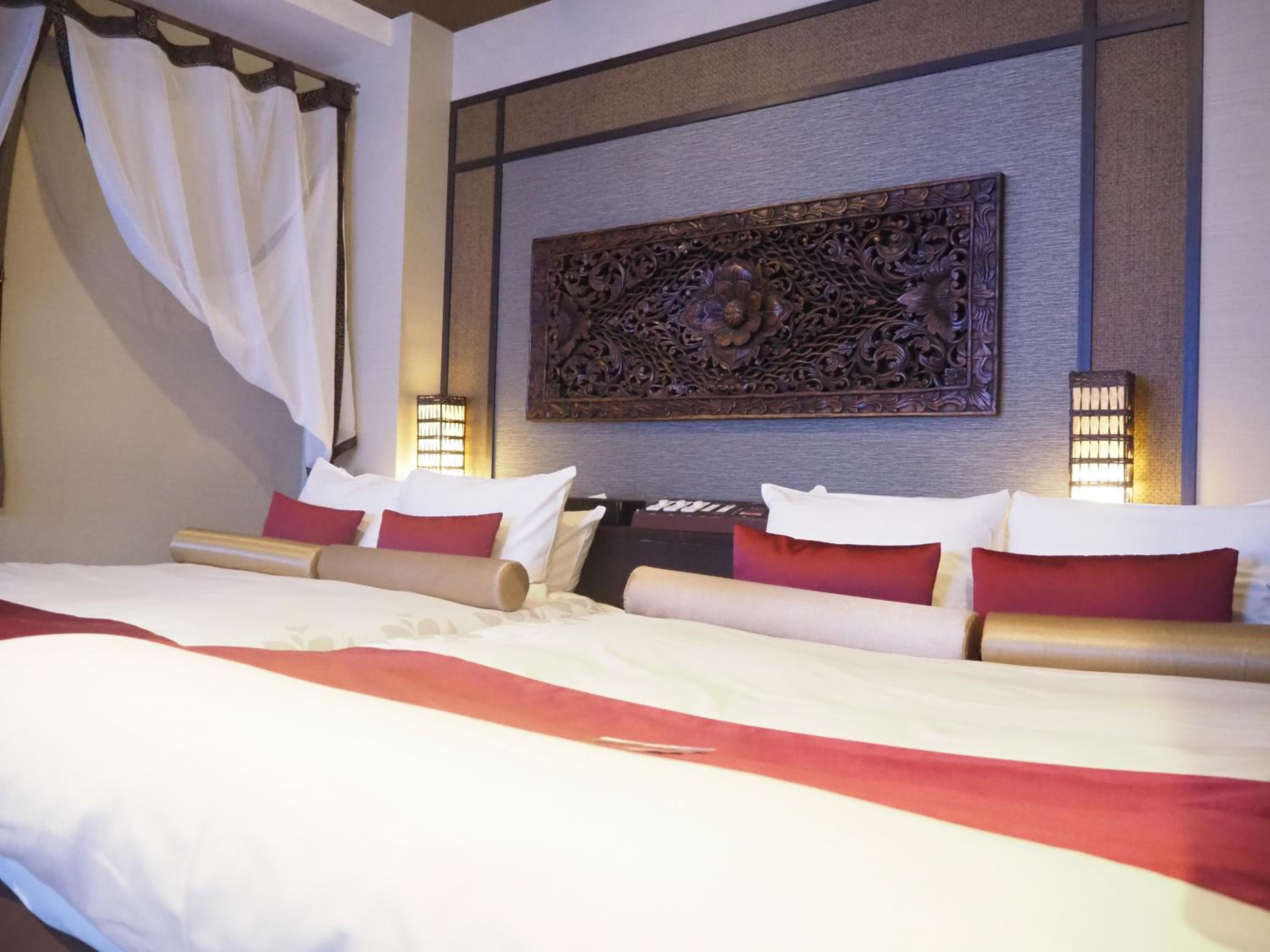 جناح ملكي بسريرين منفصلين للمدخنين، Hotel K6 Osaka Namba 3/8