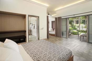 Room, Quadruple, Multiple Beds, Garden View