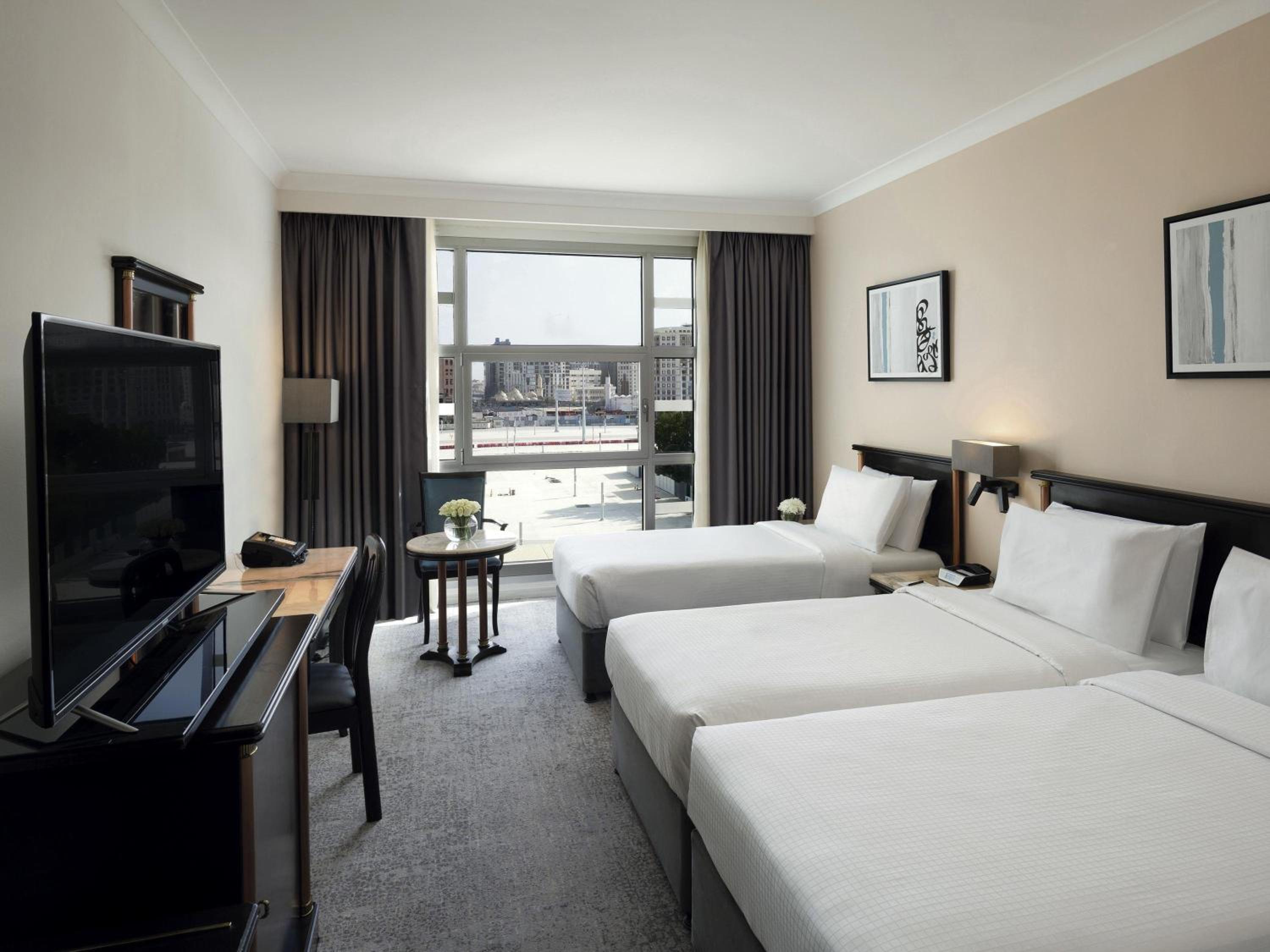 Superior, Triple, 3 Beds, Partial Haram View