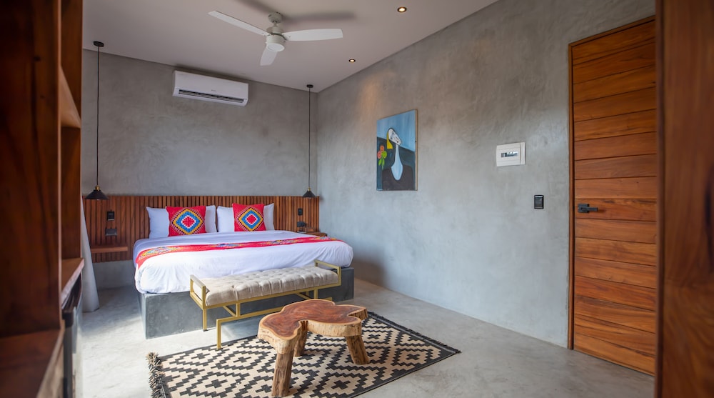 غرفة بسرير كينج بشرفة، Turquoise Tulum Hotel 4/10