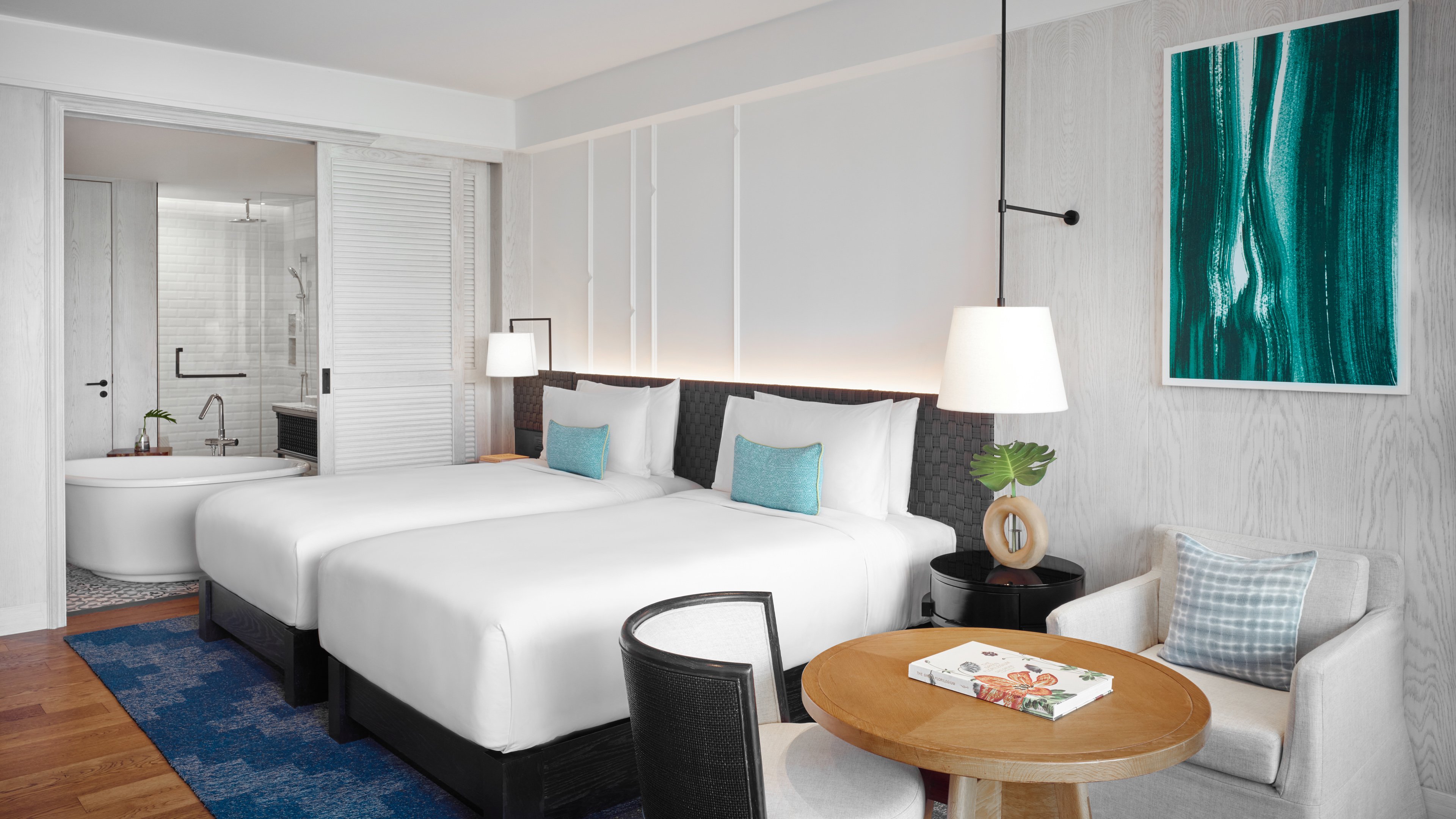 Essential, Twin Beds, Garden View