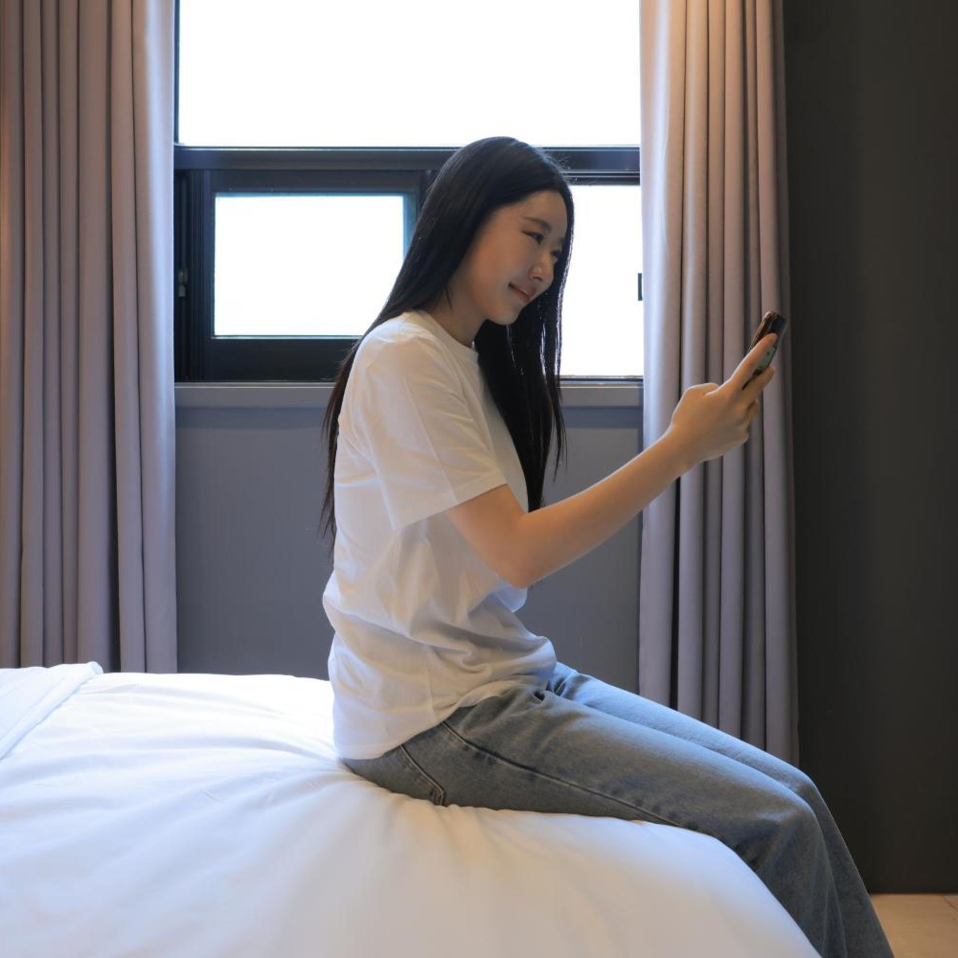 غرفة قياسية بسرير مزدوج، Hotel Yaja Jeongwang 7/9