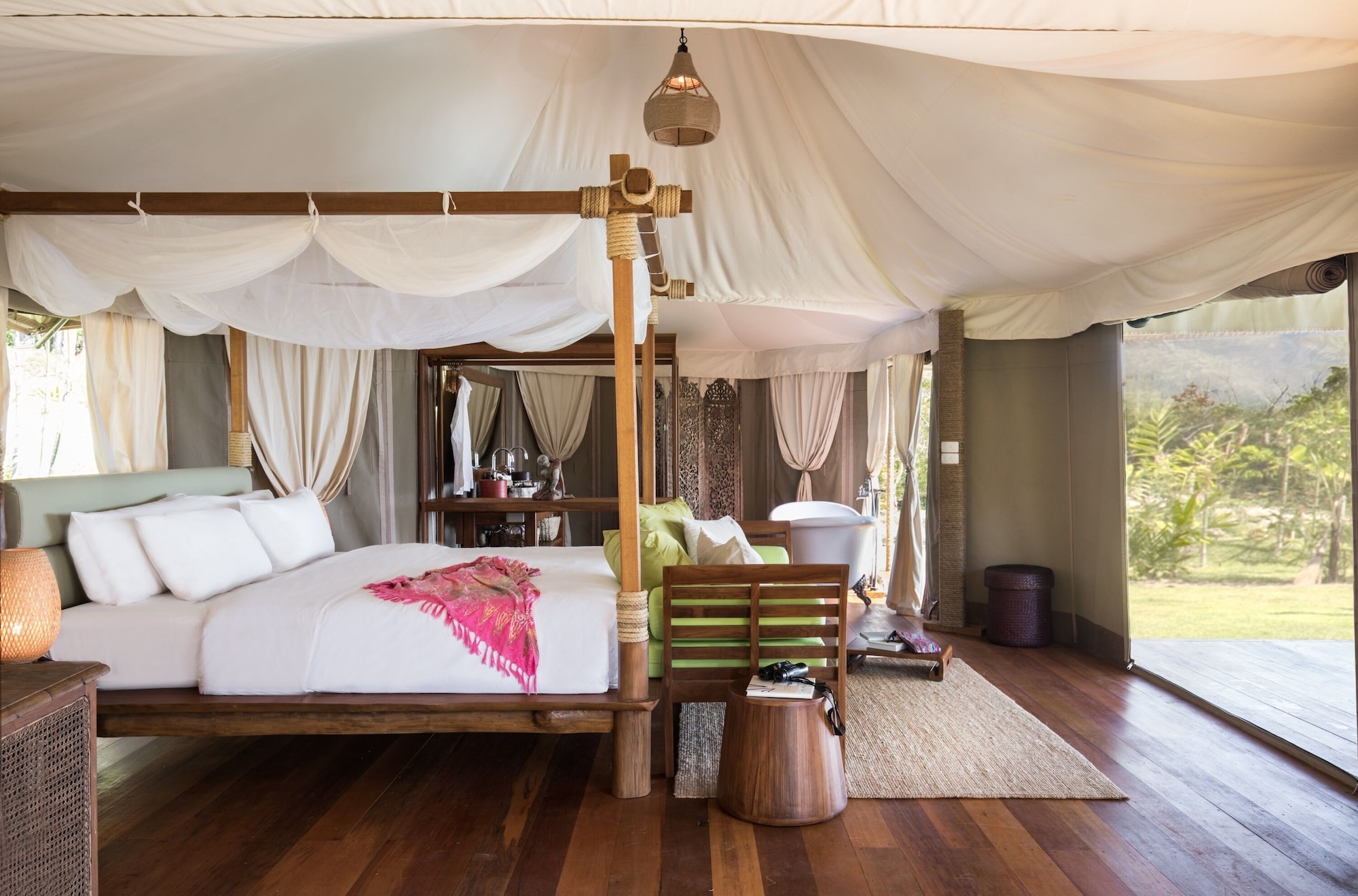 1 BEDROOM, PANORAMIC, TENT, OCEAN VIEW, PRIVATE POOL