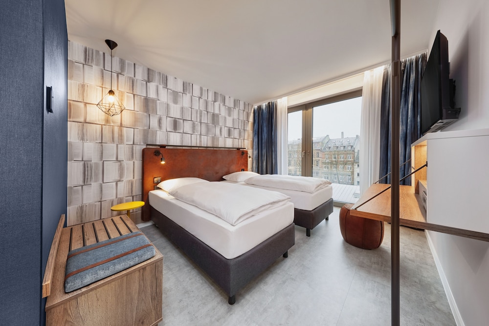 غرفة كومفورت بسريرين منفصلين، H2 Hotel Mainz 3/5