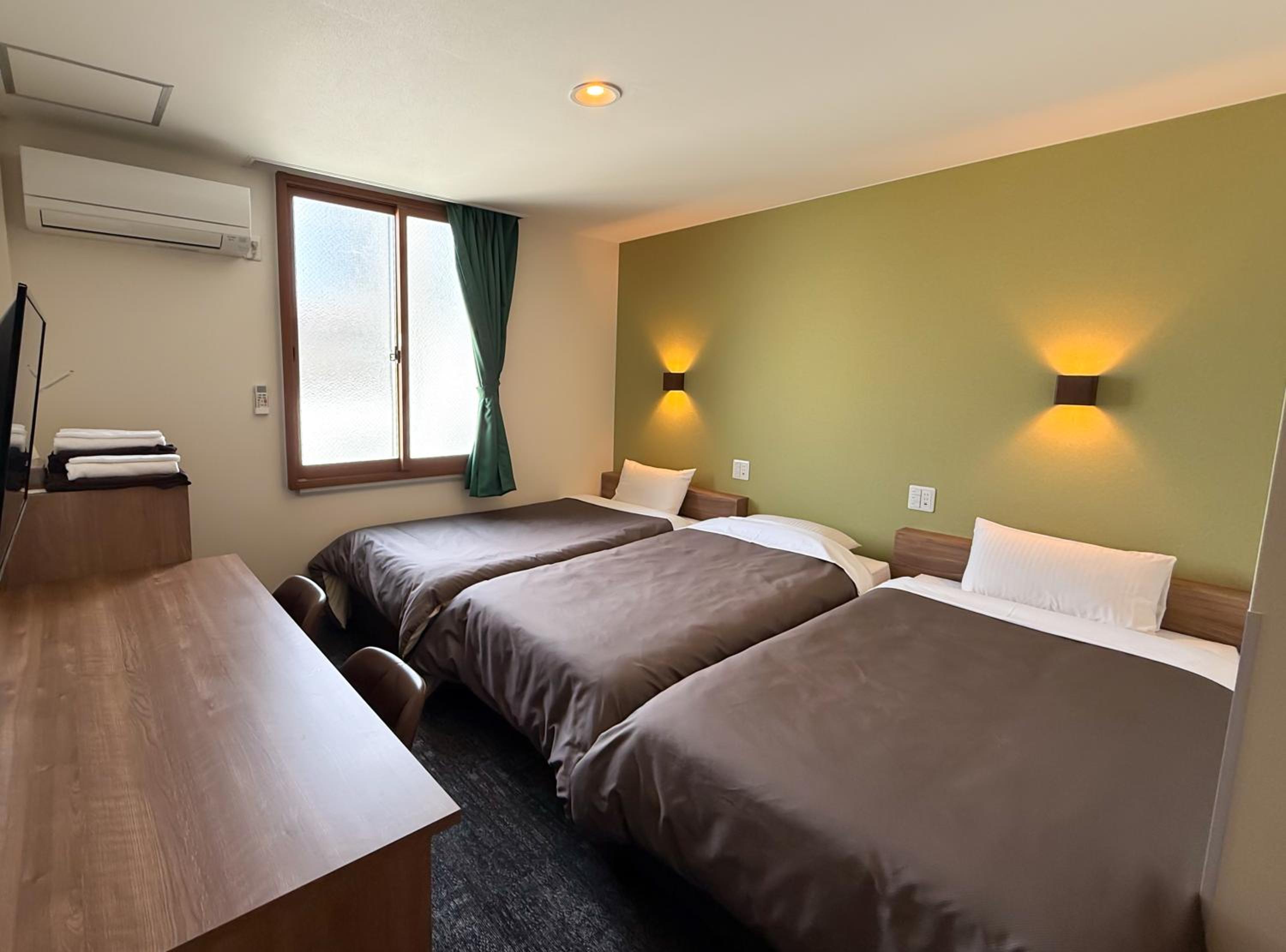 Room, Twin Beds, Sofa