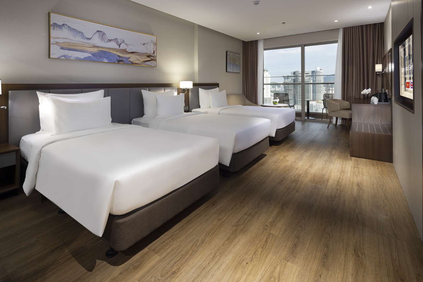 غرفة سوبيريور ثلاثية بسرير فردي، Annova Nha Trang Hotel 2/3