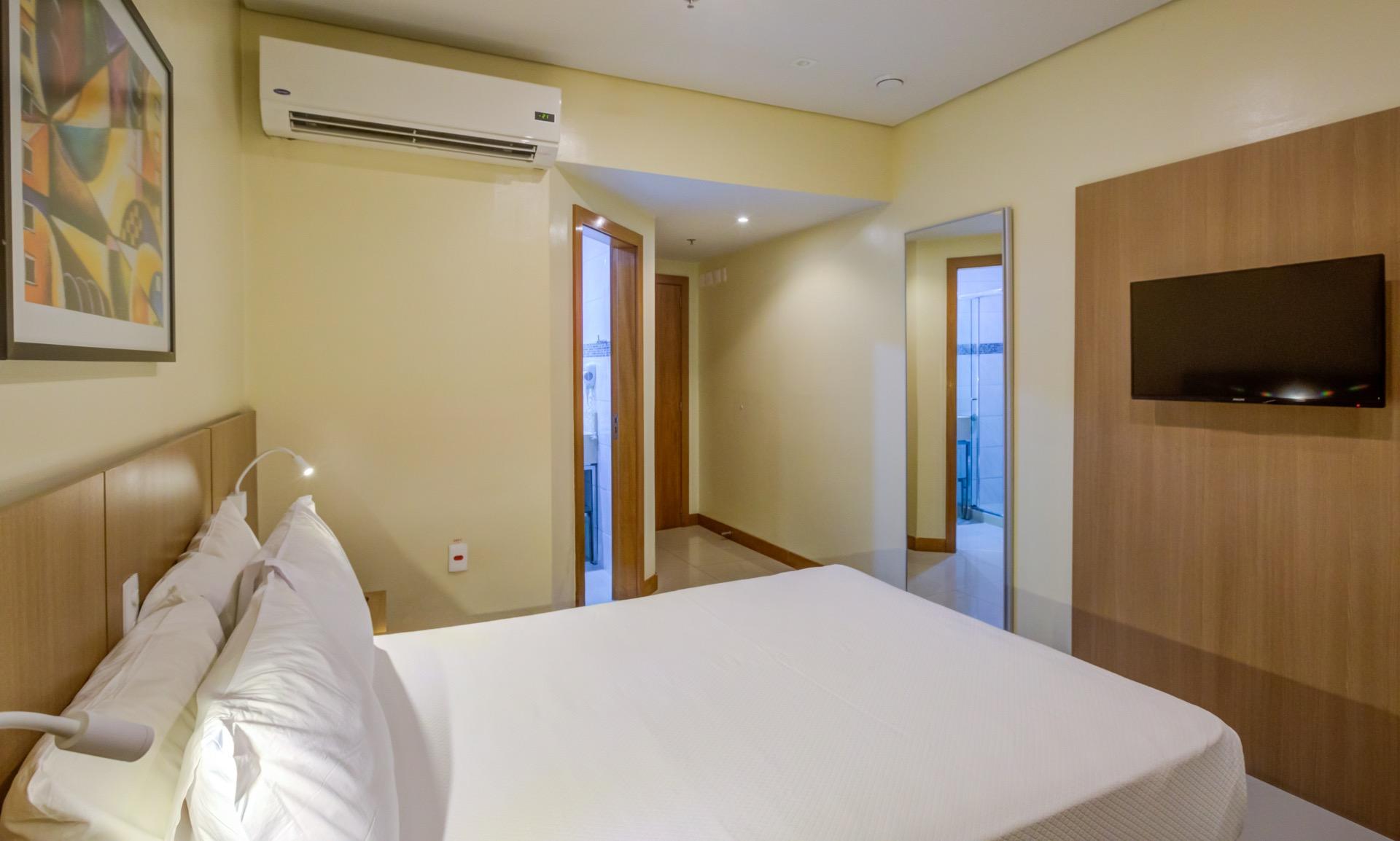 غرفة قياسية بسرير مزدوج، Rio Aeroporto Hotel Galeao 2/8