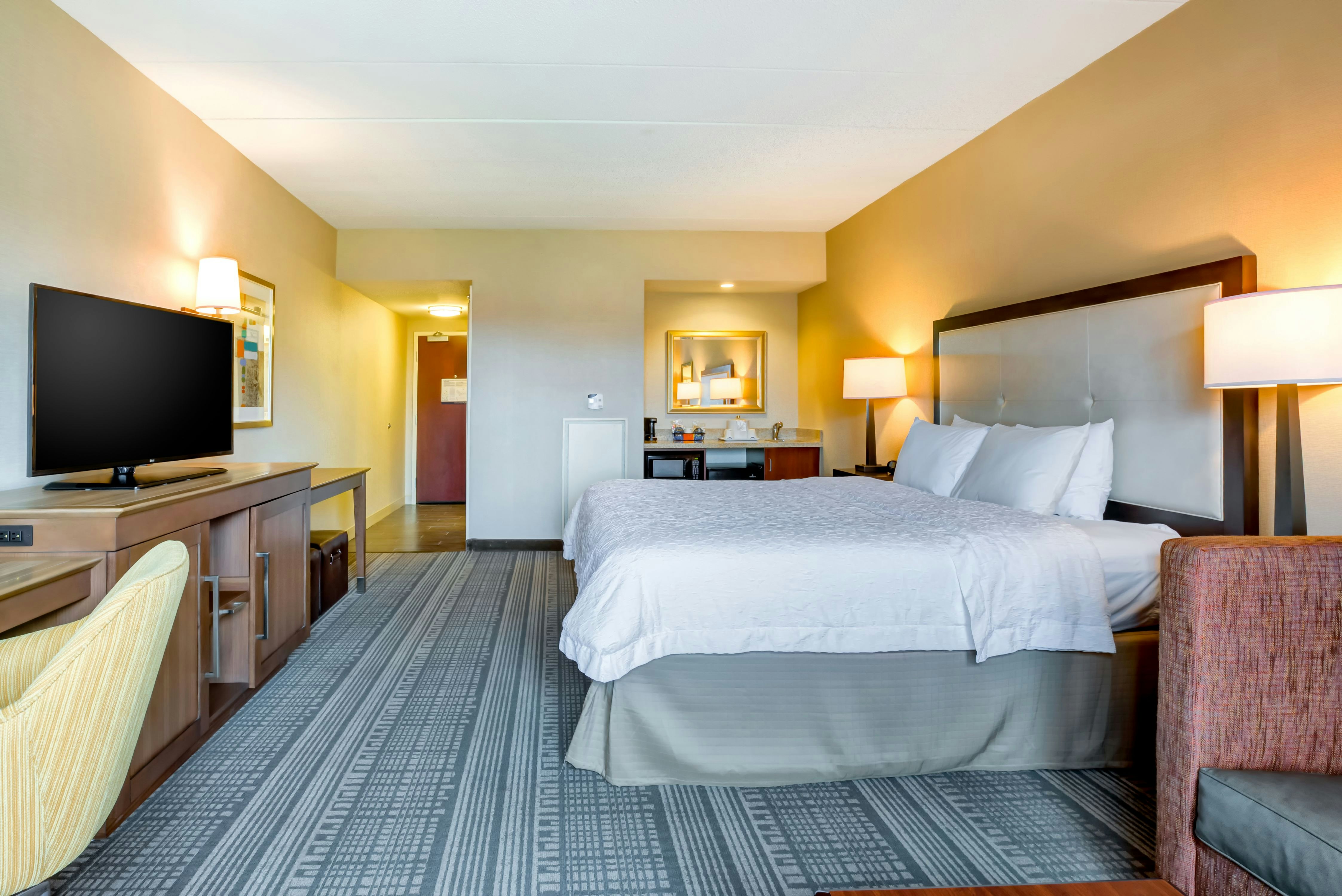 Room, King Bed, Sofa, Kitchen