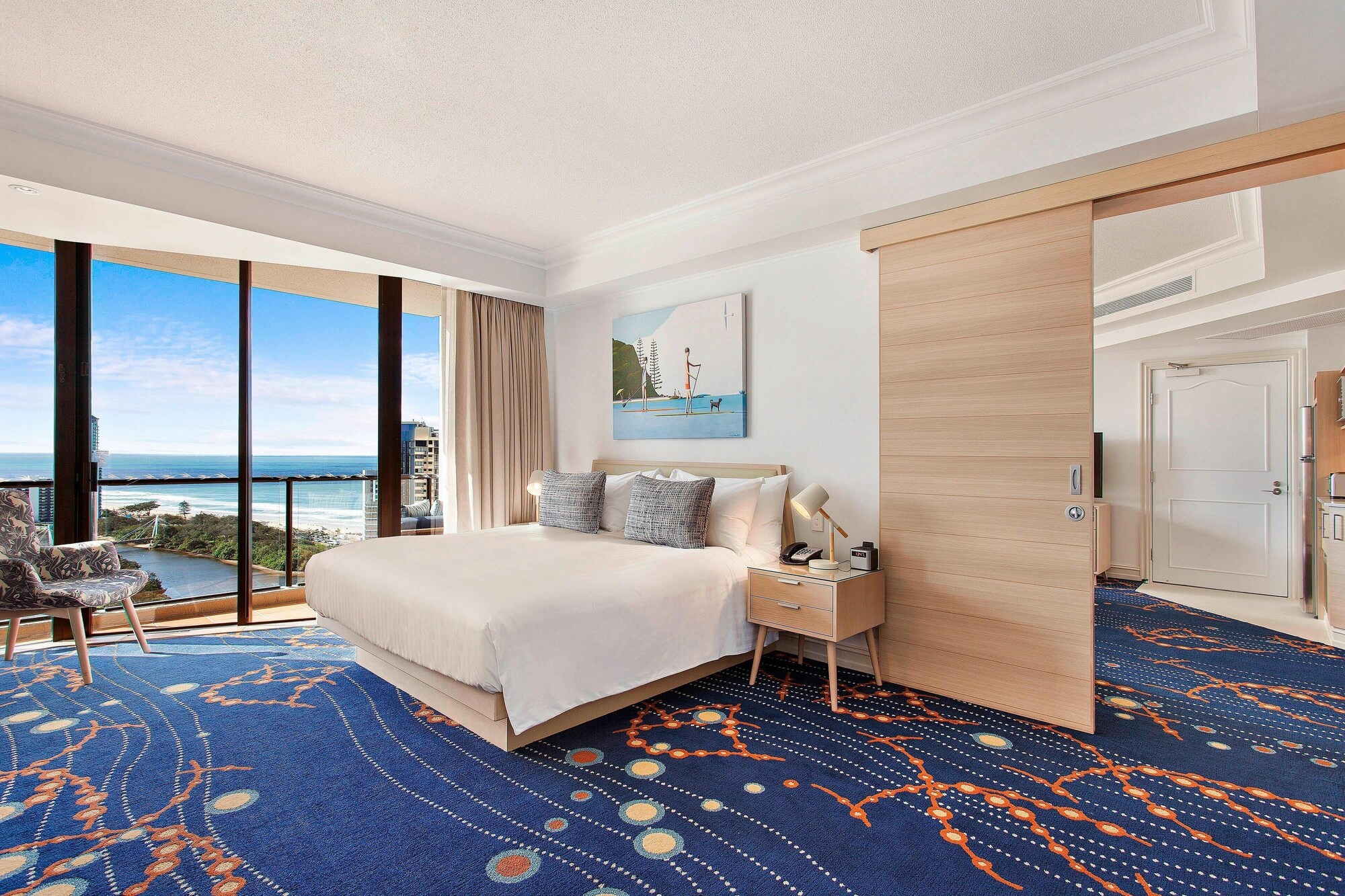 1 Bedroom, Suite, Lagoon View, Balcony، Marriott Vacation Club At Surfers Paradise 3/9