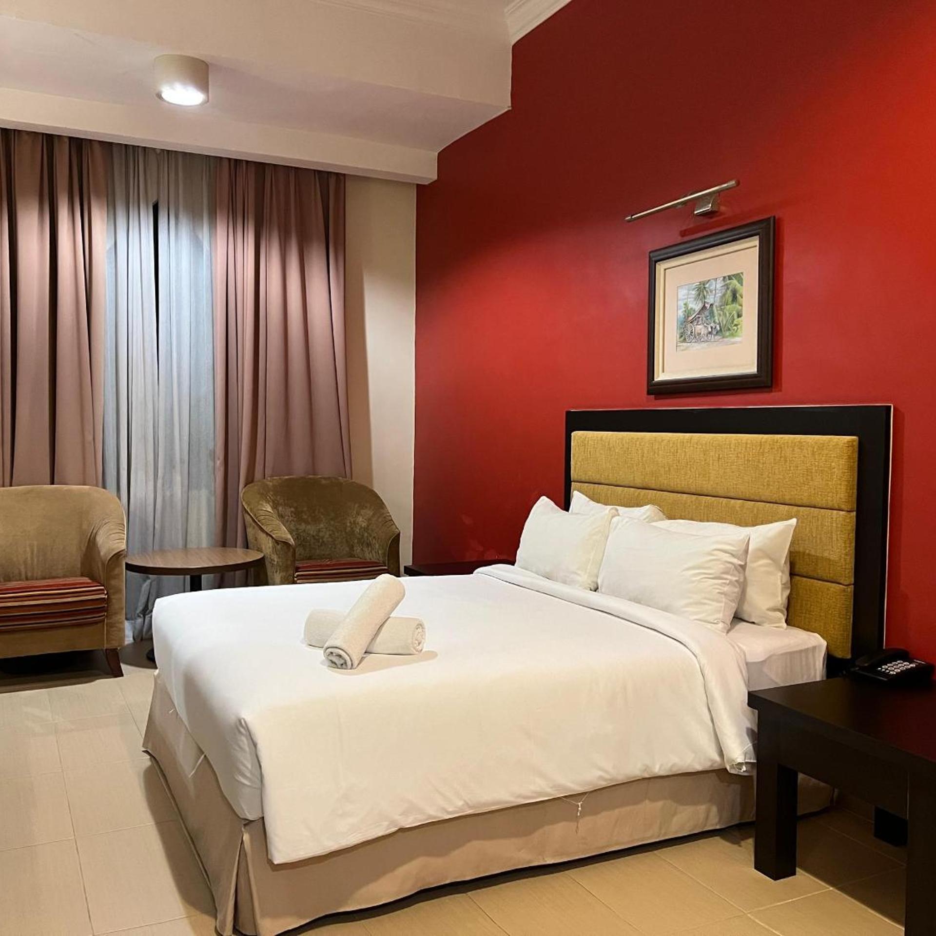 غرفة ديلوكس بسرير مزدوج، Pantai Puteri Hotel Malacca 3/10