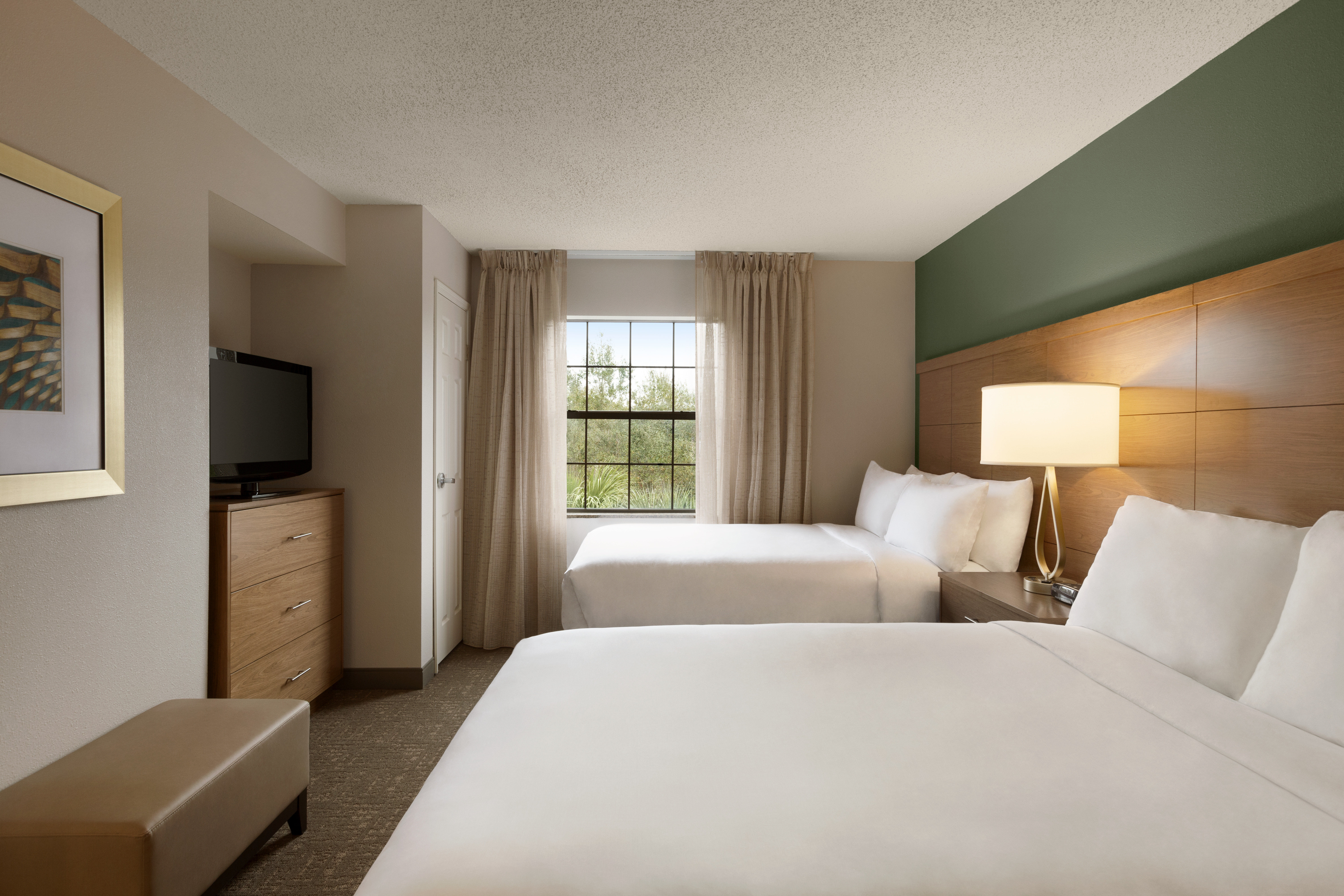 1 Bedroom, Suite, 2 Double Beds