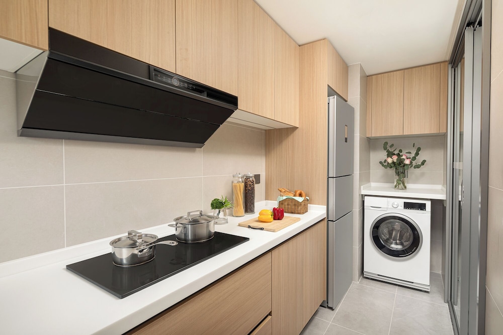 شقة بريميير بسرير كينج بغرفة نوم واحدة، Ascott Guangzhou 9/10
