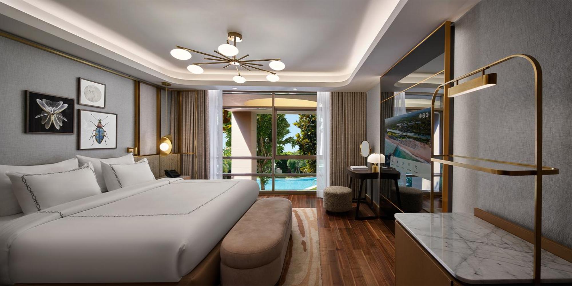 Pool, Villa, Double and Twin Beds