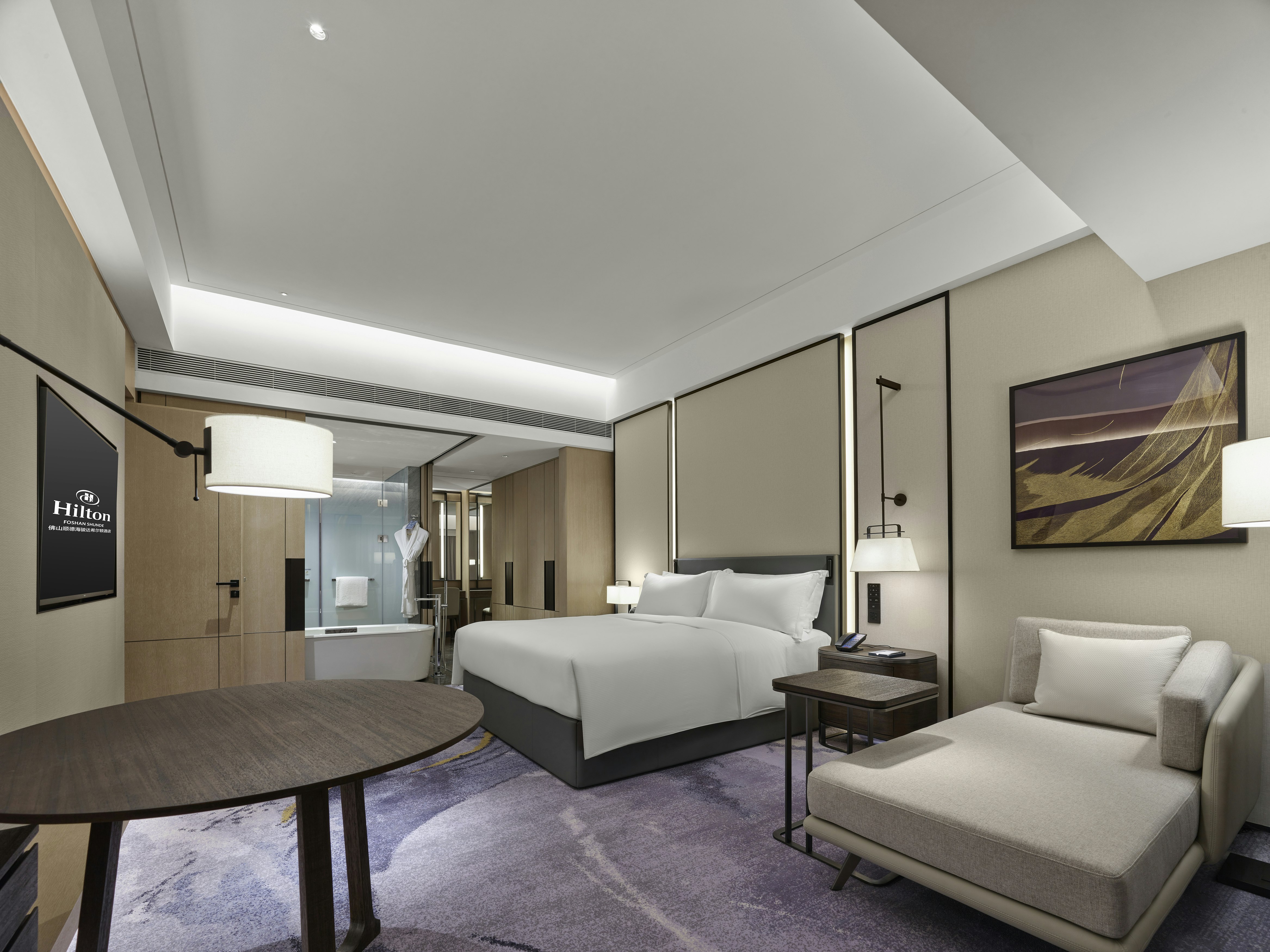 جناح بريميير بسرير كينج، Hilton Foshan Shunde 2/3