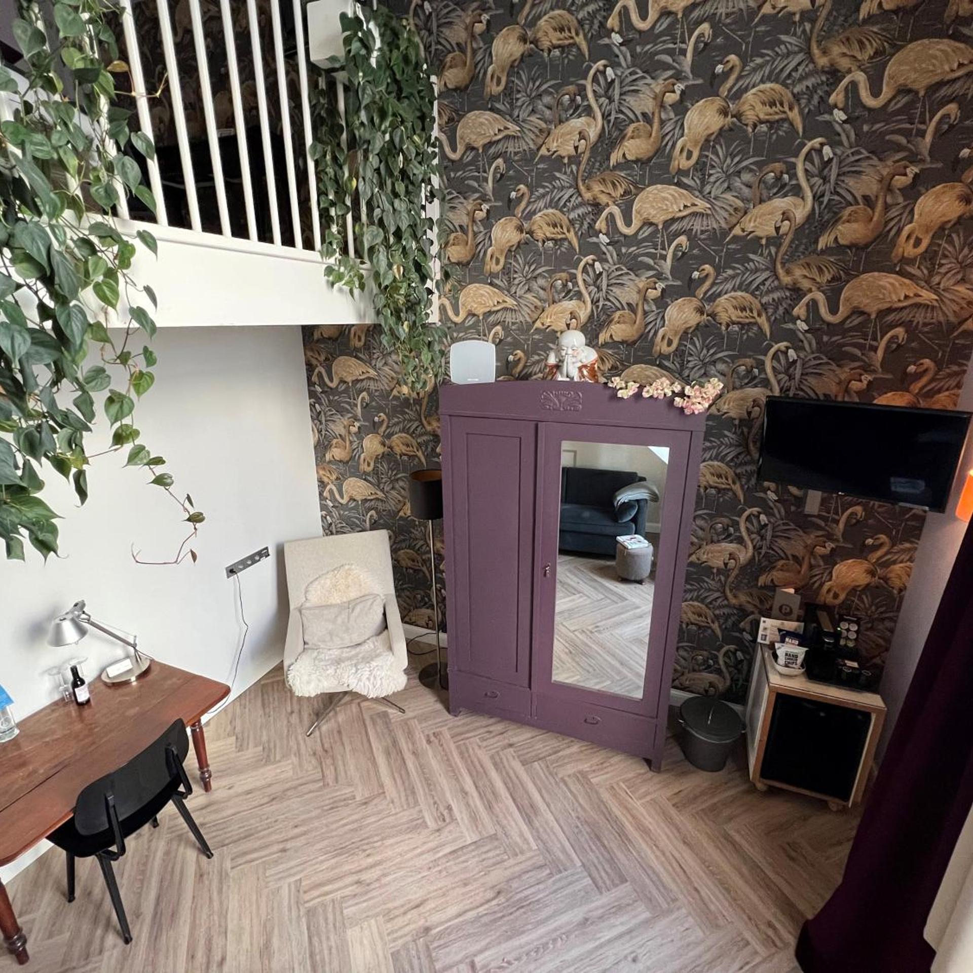 Mezzanine, Double Bed, Suite Hotel Pincoffs Rotterdam 3/6