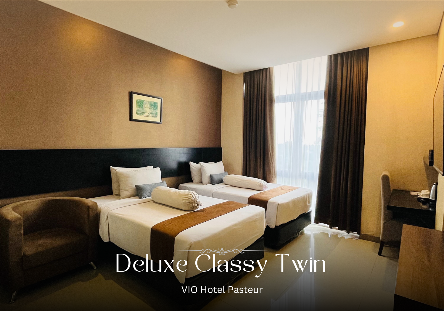Classy, Deluxe, Twin Beds