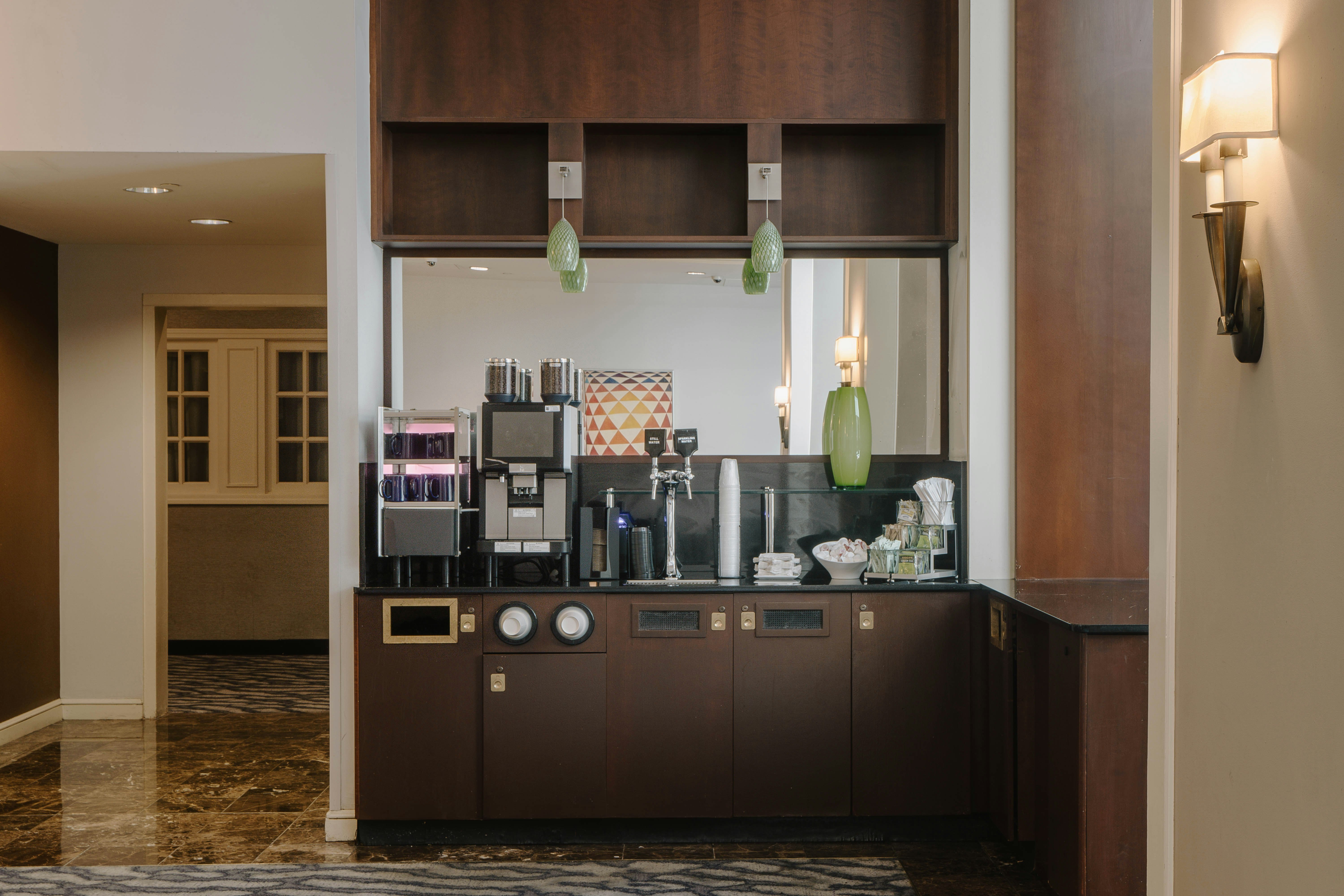 Lobby at Club Quarters Hotel In Philadelphia, PHILADELPHIA - PA