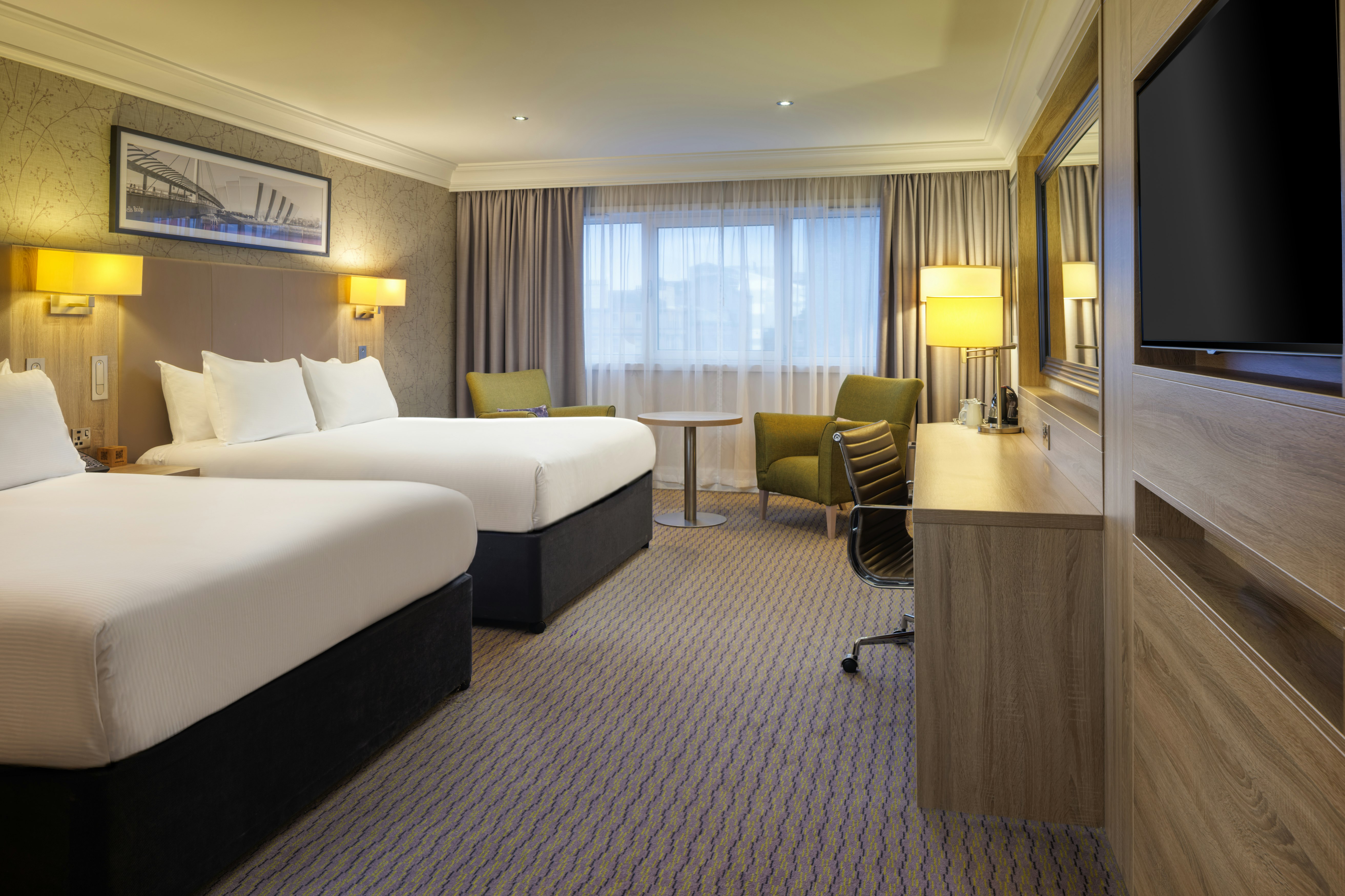 DELUXE, 2 QUEEN BEDS