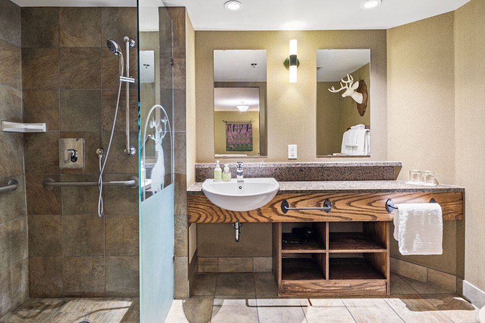 غرفة قياسية بسريرين كوين لذوي الإعاقة، Banff Caribou Lodge & Spa 6/8