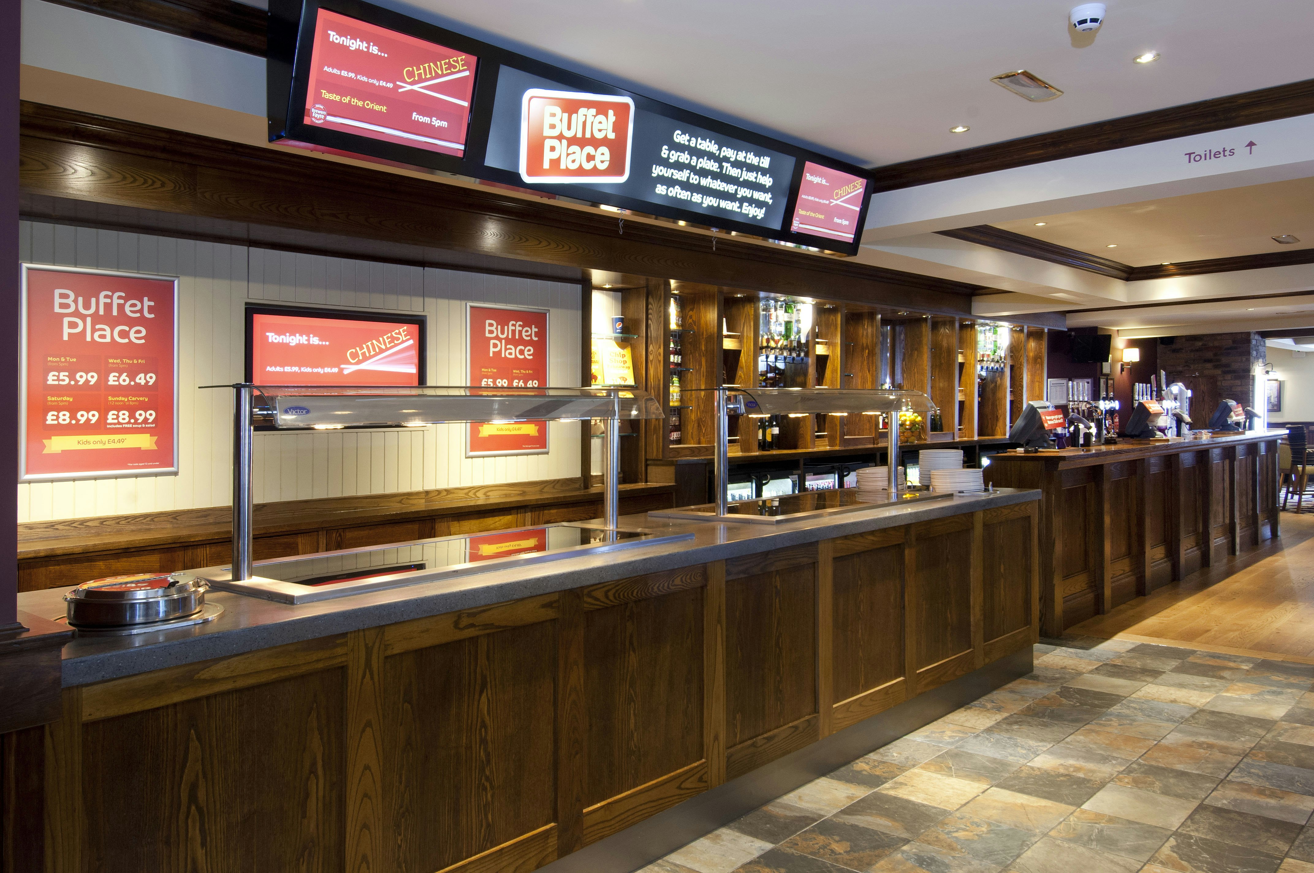 Lobby at Premier Inn Bedford South A421, BEDFORD