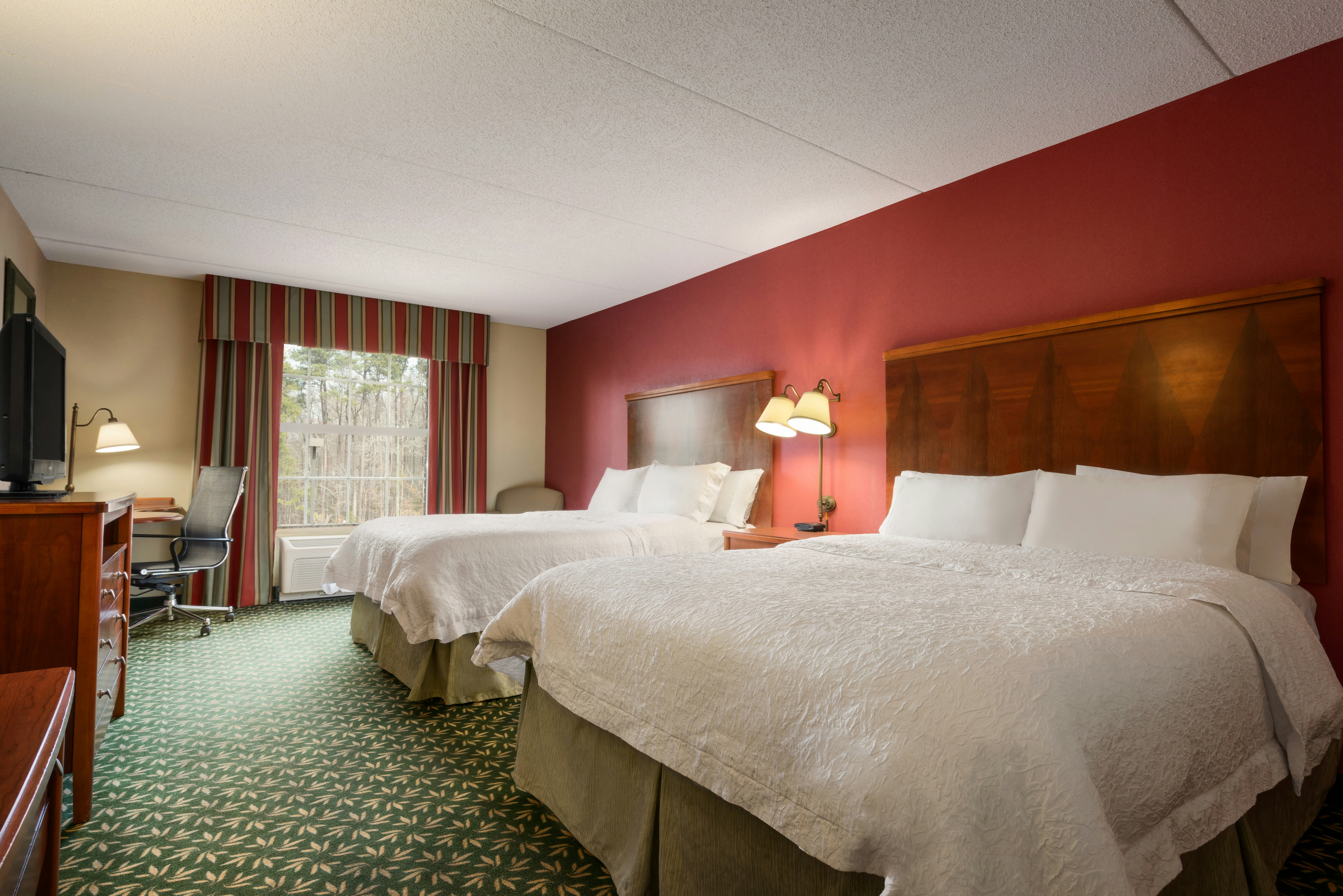 غرفة بسريرين كوين، Hampton Inn And Suites Williamsburg Central 5/7