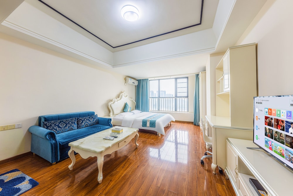 غرفة فاخرة مفردة بسرير كوين، Home Inn Huayi Apartment 7/10