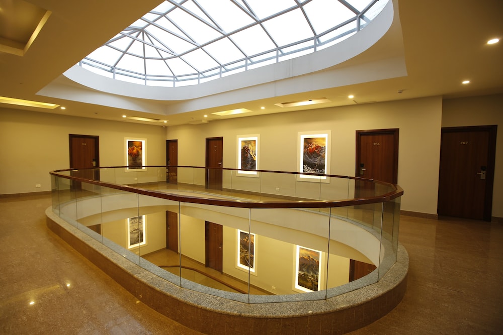 Lobby at Hotel Arts, KATHMANDU