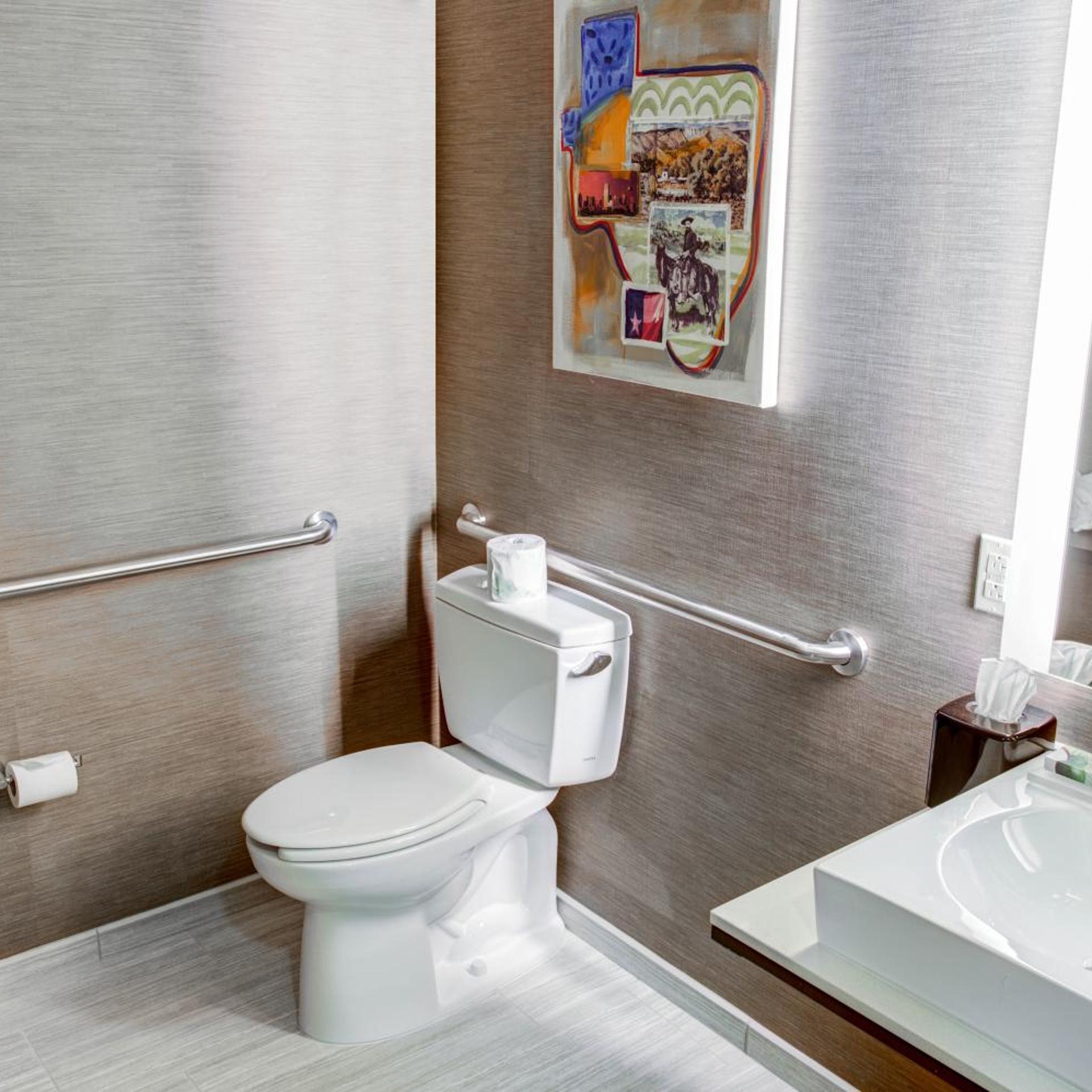جناح بسرير كينج بحوض استحمام لذوي الإعاقة، Cambria Hotels Plano Frisco 6/10