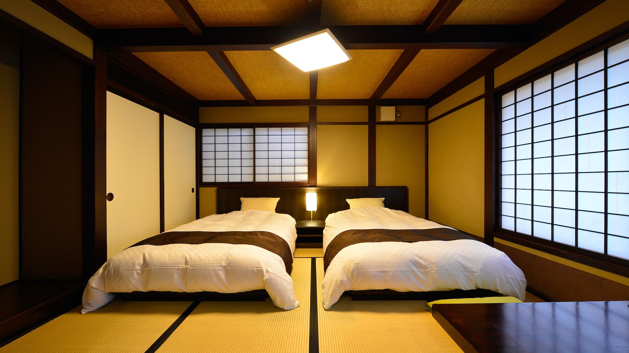 Japanese, Twin Beds, Living Area, Smoking Type Not Guaranteed