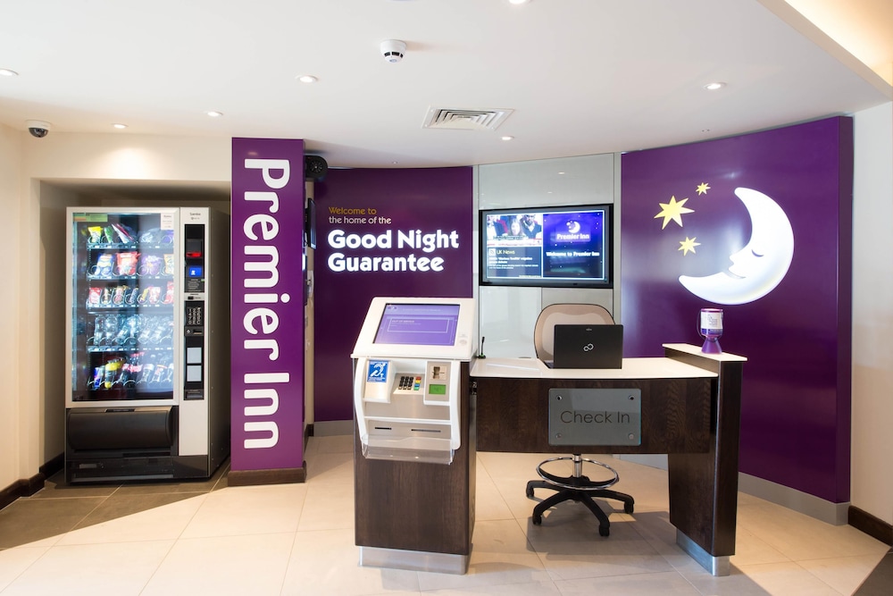 Lobby at Premier Inn Leek Town Centre Hotel, Leek