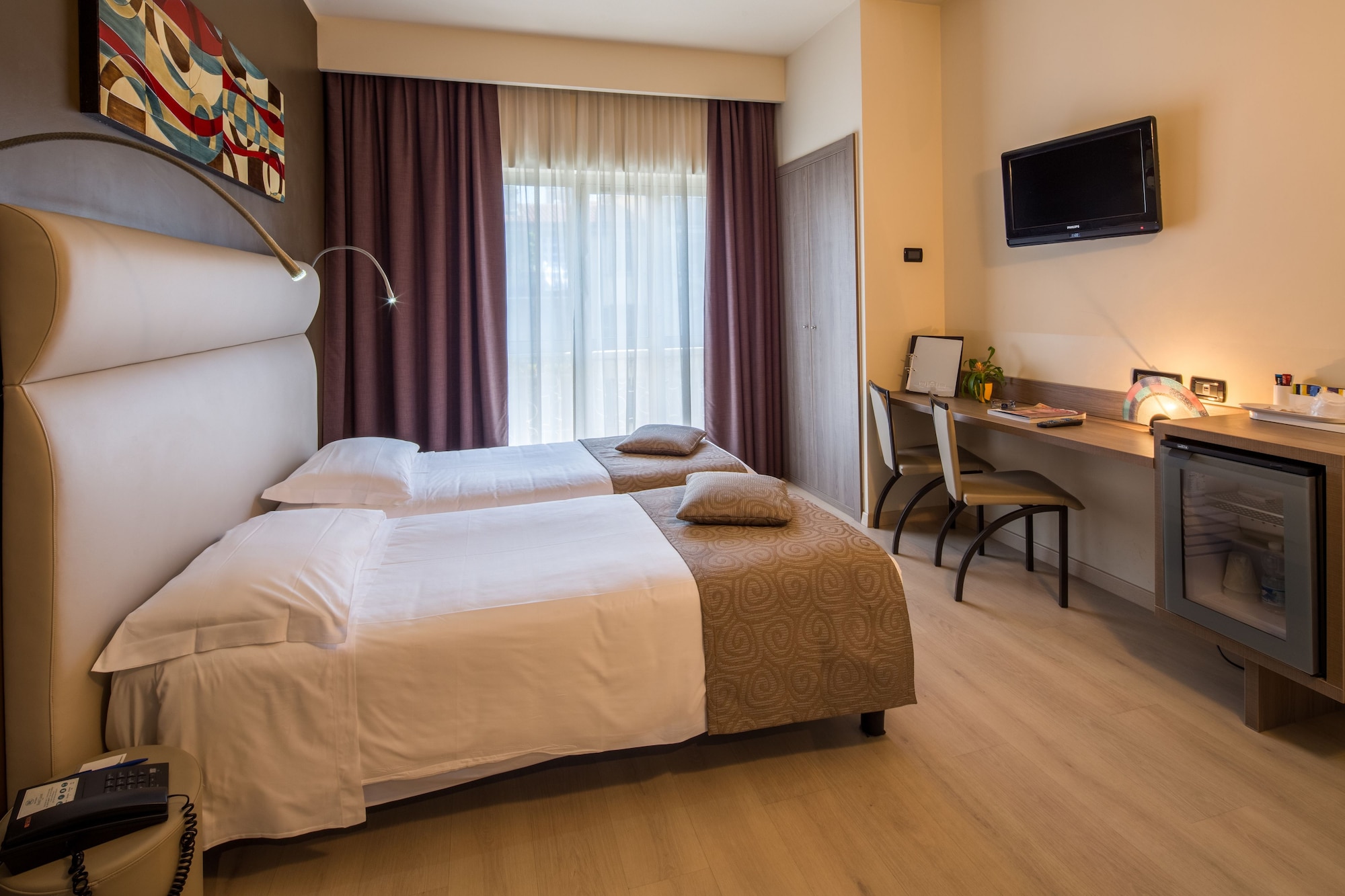 غرفة قياسية بسريرين منفصلين، Best Western Hotel Luxor 4/10