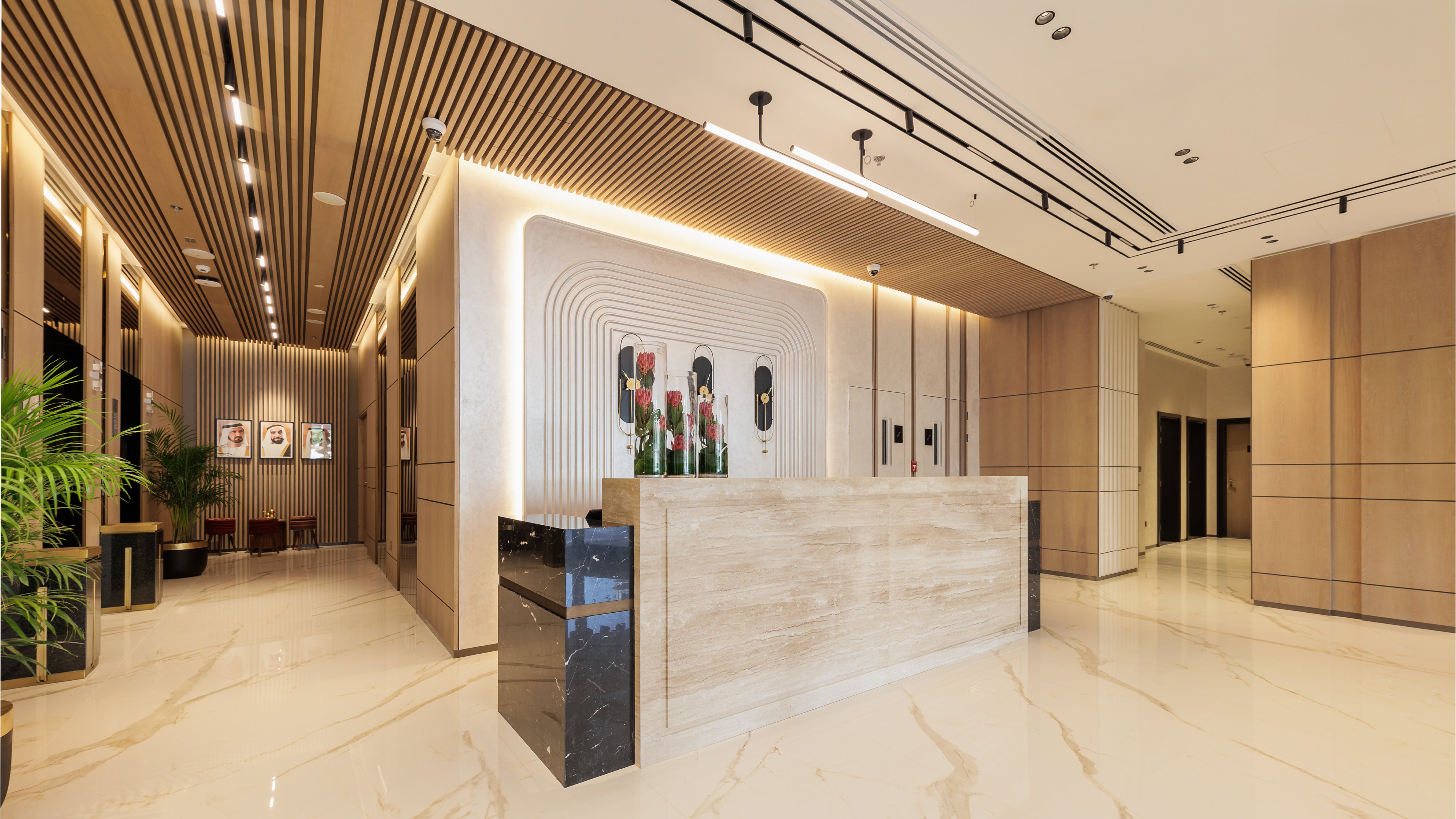 Lobby at Holiday Inn Dubai Village Circle, DUBAI