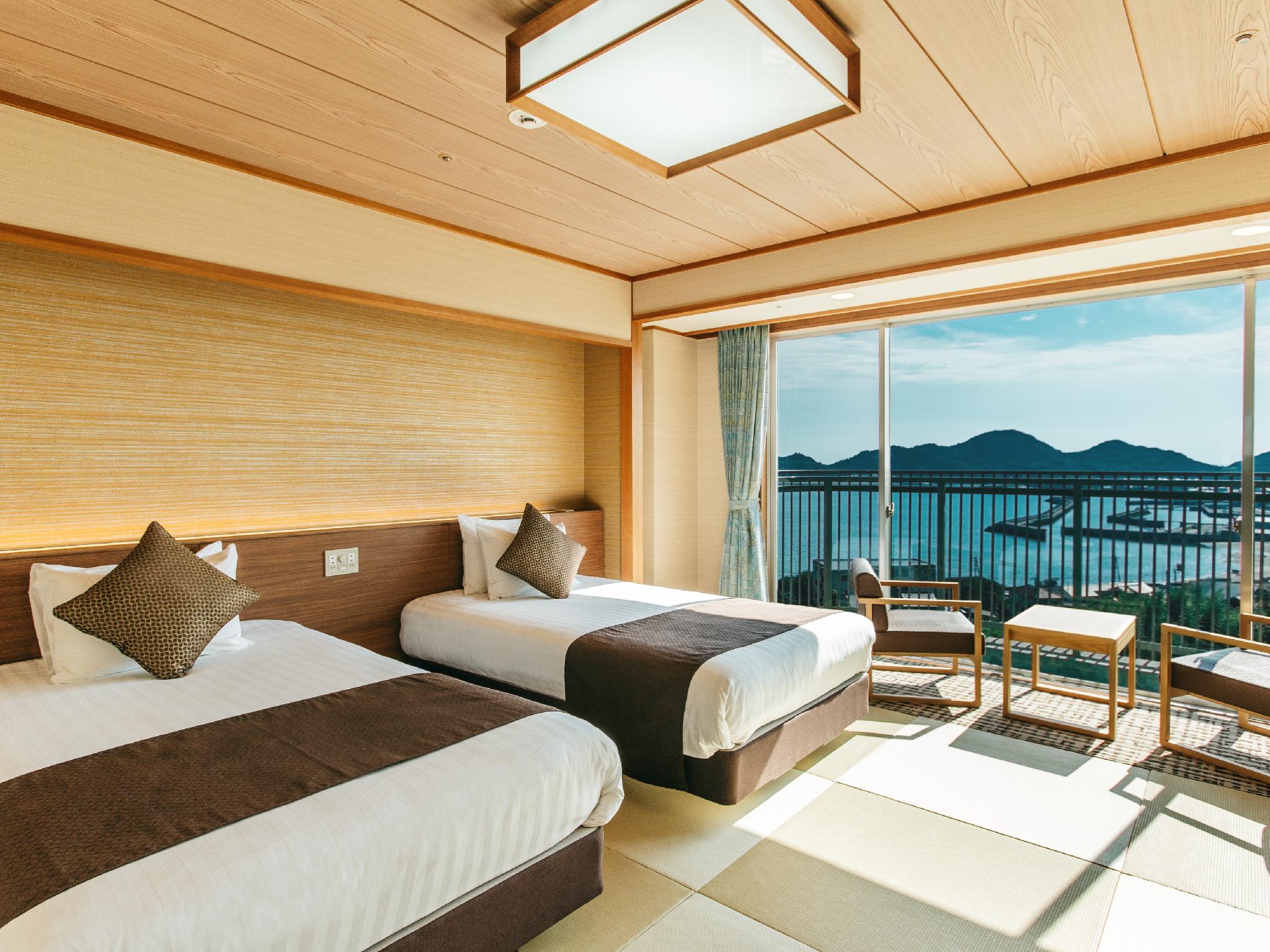 Semi Room, Japanese, Futon Bed, 2 Semi Double Beds, High Floor