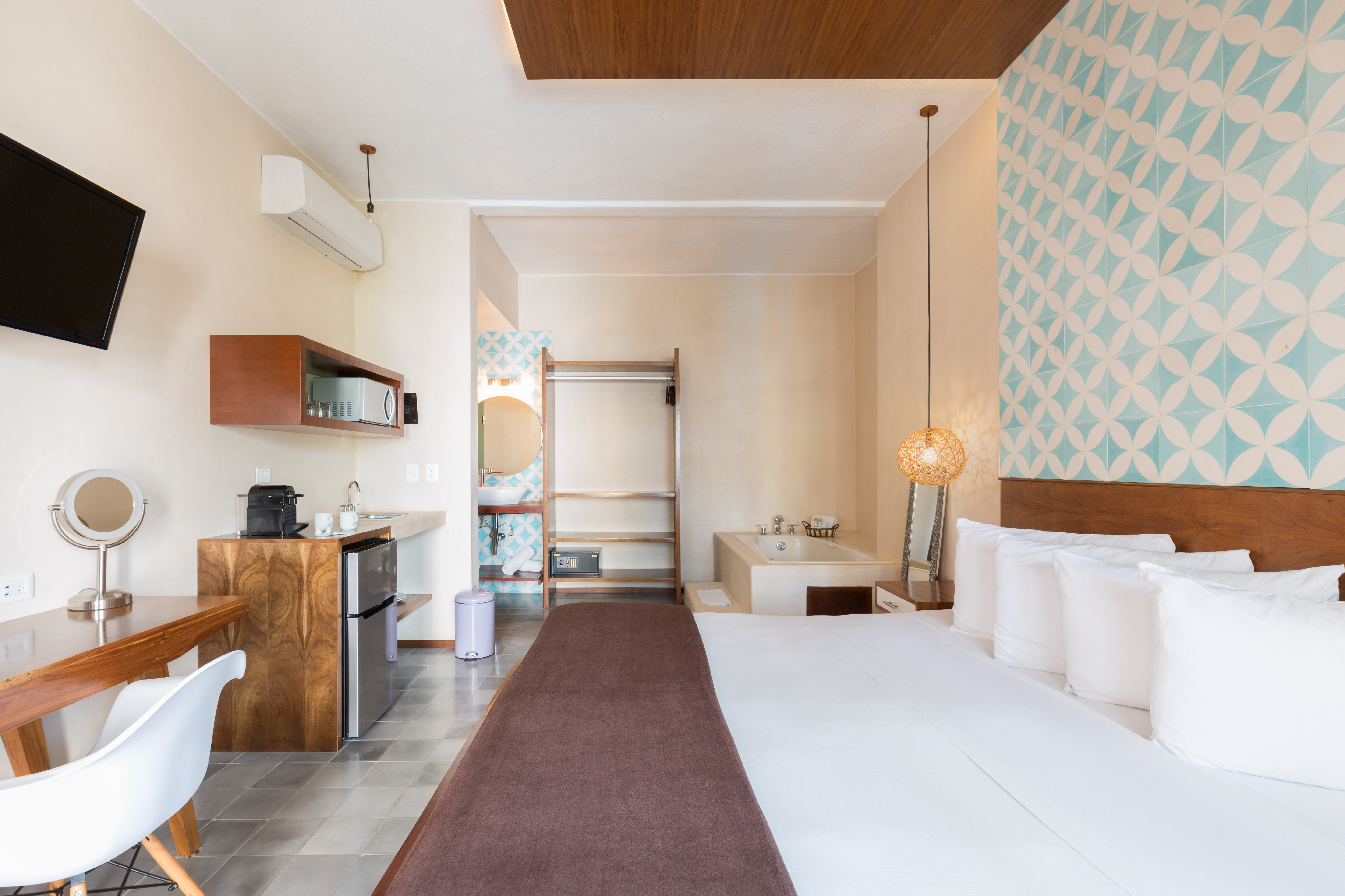 غرفة بجاكوزي، Quinta Margarita Suites 2/4