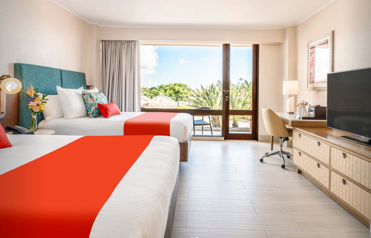 Deluxe, Double Bed, Island View