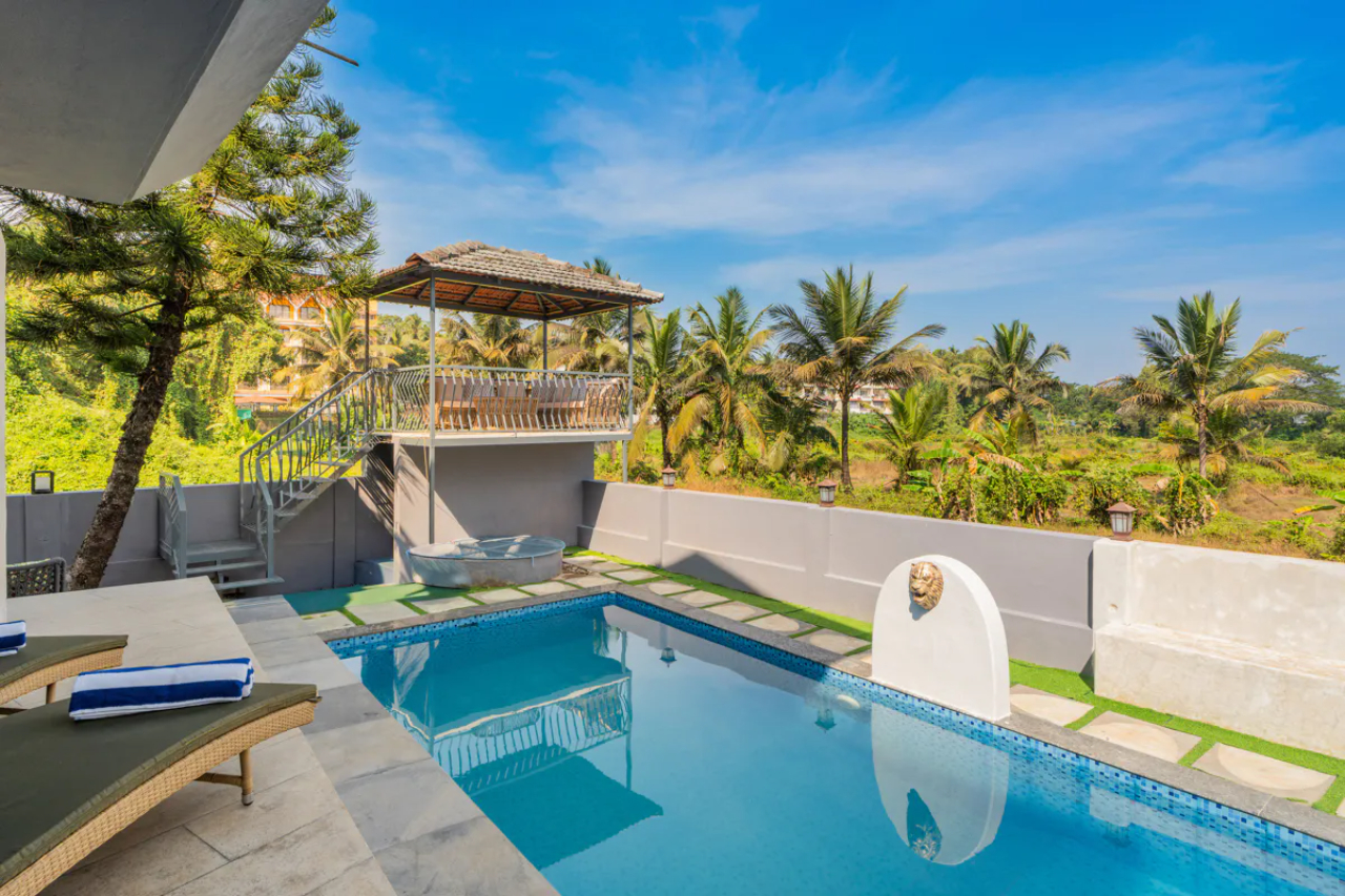 ELIVAAS Casa Mandala 4BHK Villa with Pvt pool and Garden 14/16